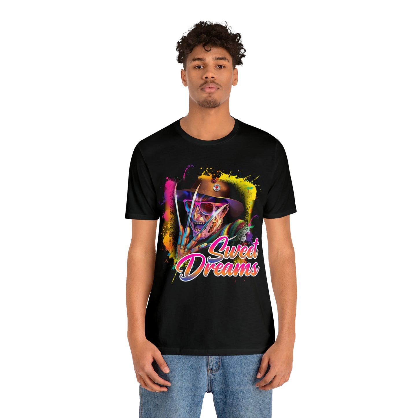 Freddy Krueger Sweet Dreams | Unisex Jersey Short Sleeve Tee