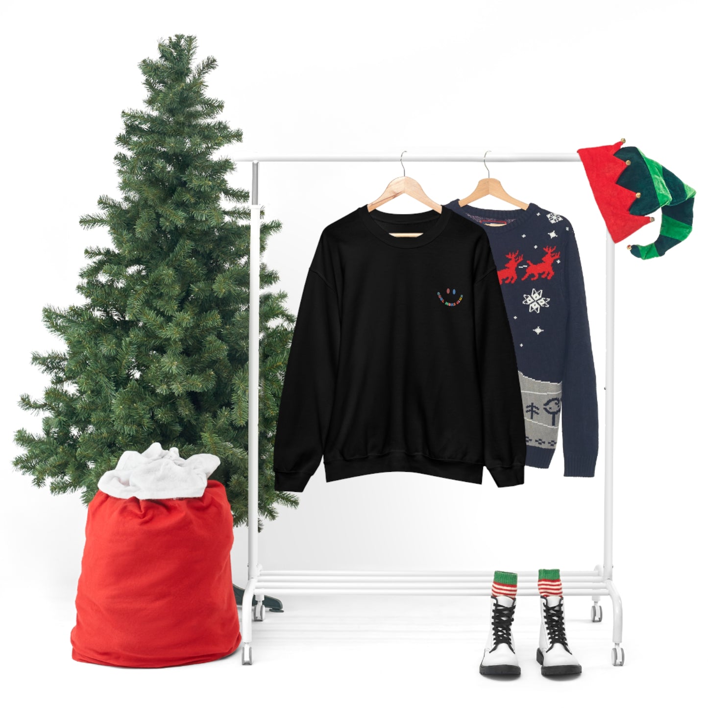 Cool Moms Club Unisex DryBlend® Crewneck Sweatshirt Front/Back Print