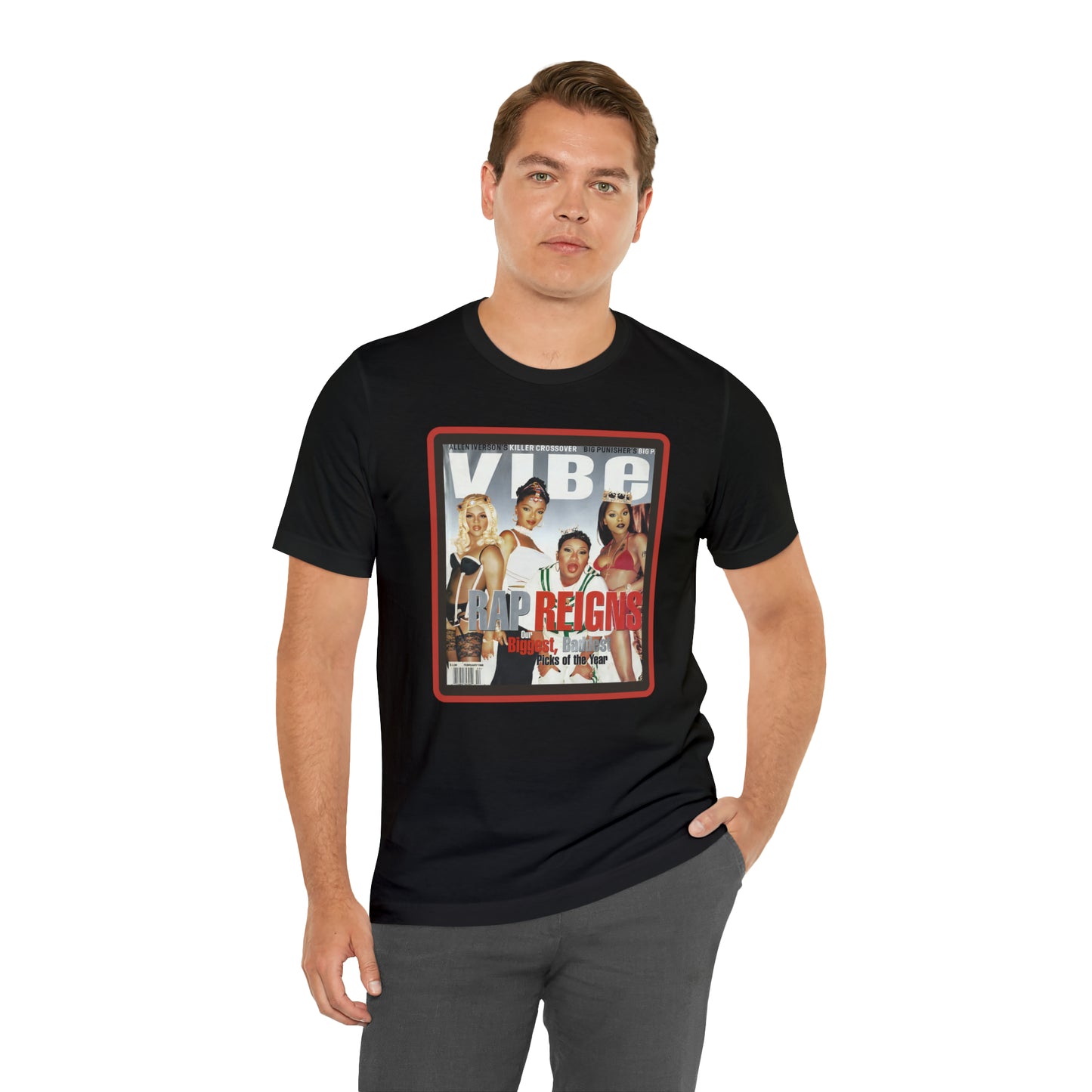 90s Throwback Vibe Magazine Unisex Jersey Short Sleeve Tee