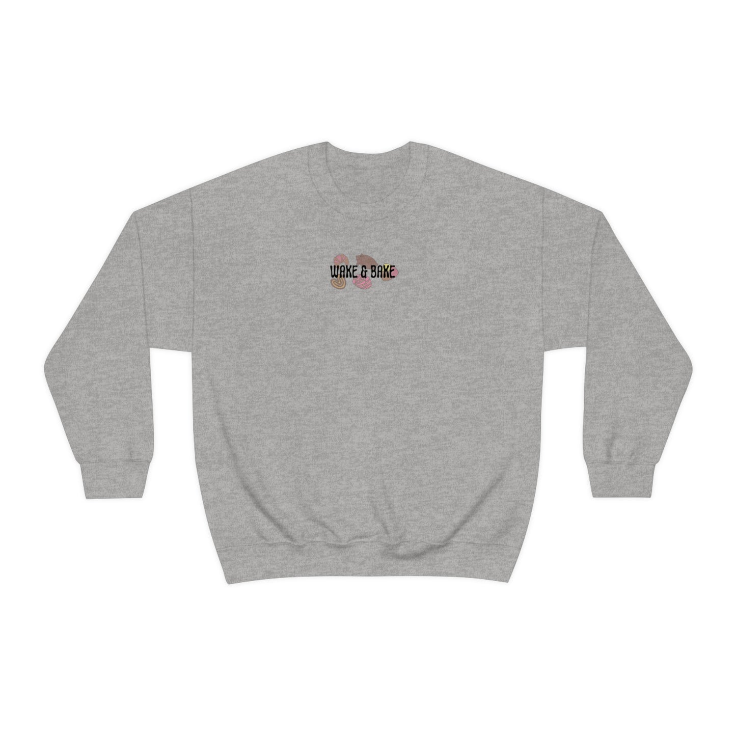 Wake & Bake Pan Dulce Unisex Heavy Blend Crewneck Sweatshirt