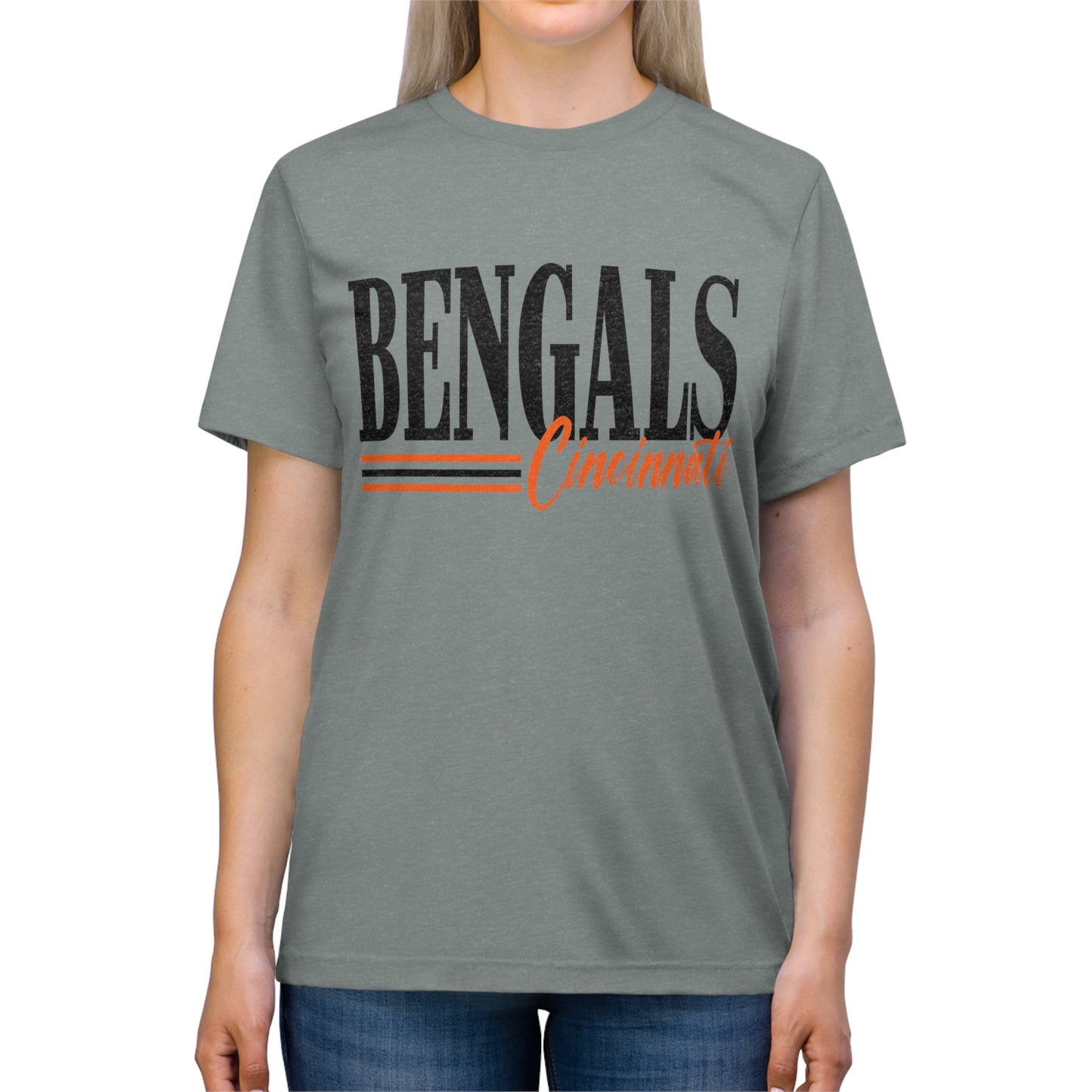 Cincinnati Football Unisex Triblend Tee