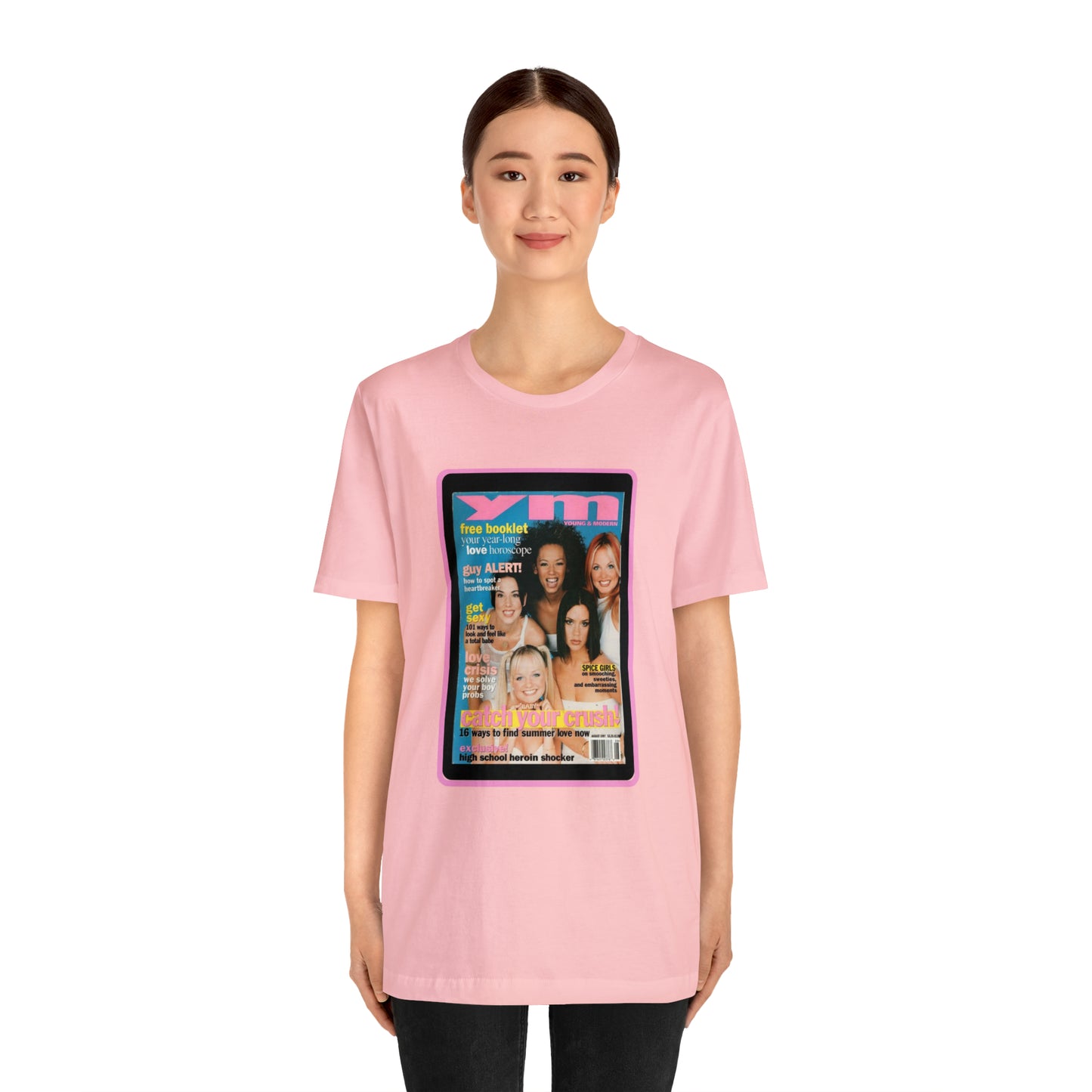 90s Throwback Spice Girls Unisex Jersey Short Sleeve Tee