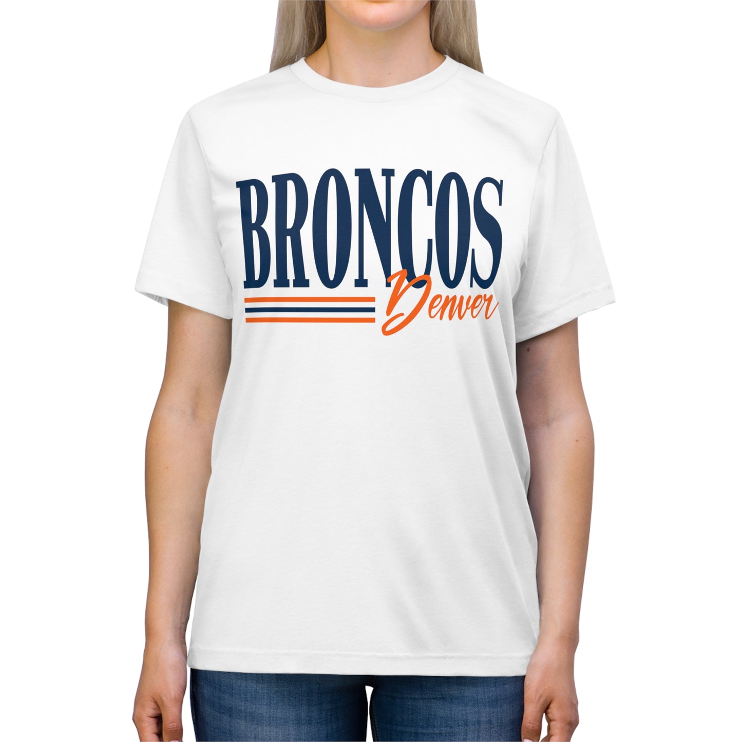Denver Football Unisex Triblend Tee