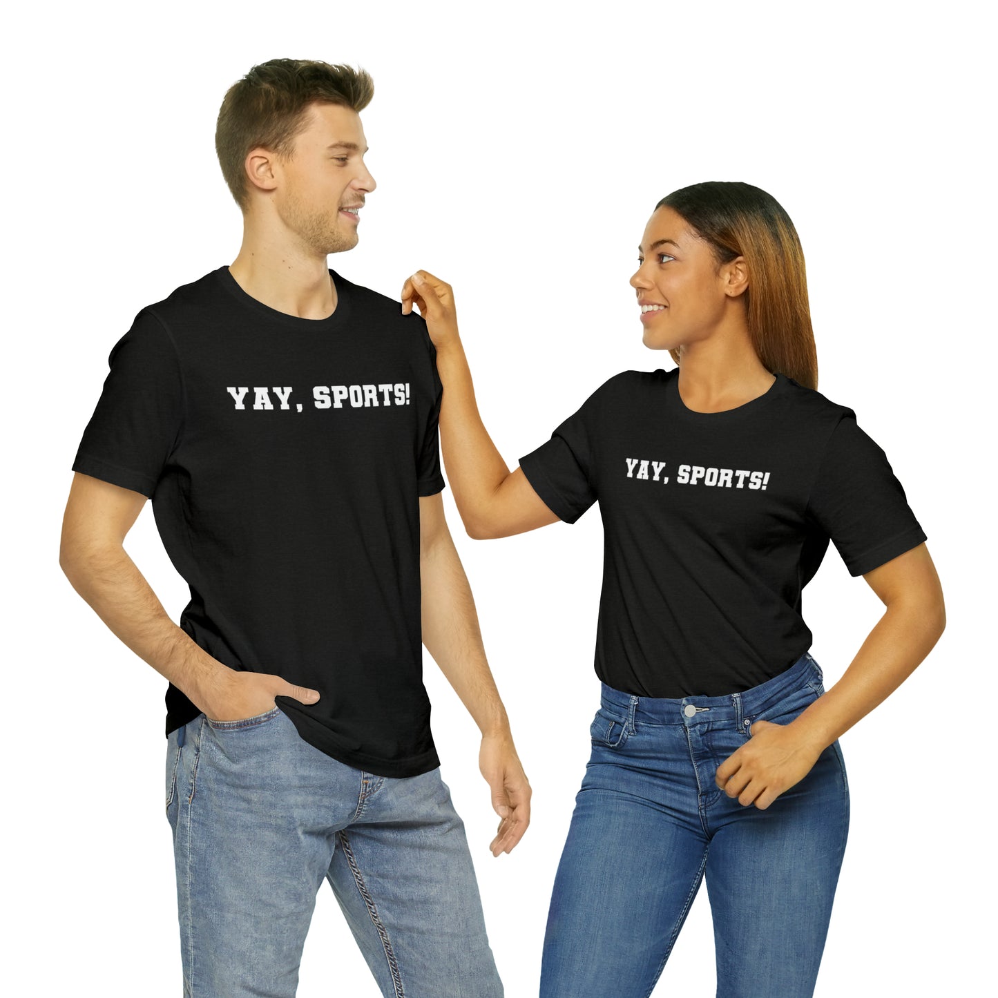 Yay, Sports! Unisex Jersey Short Sleeve Tee
