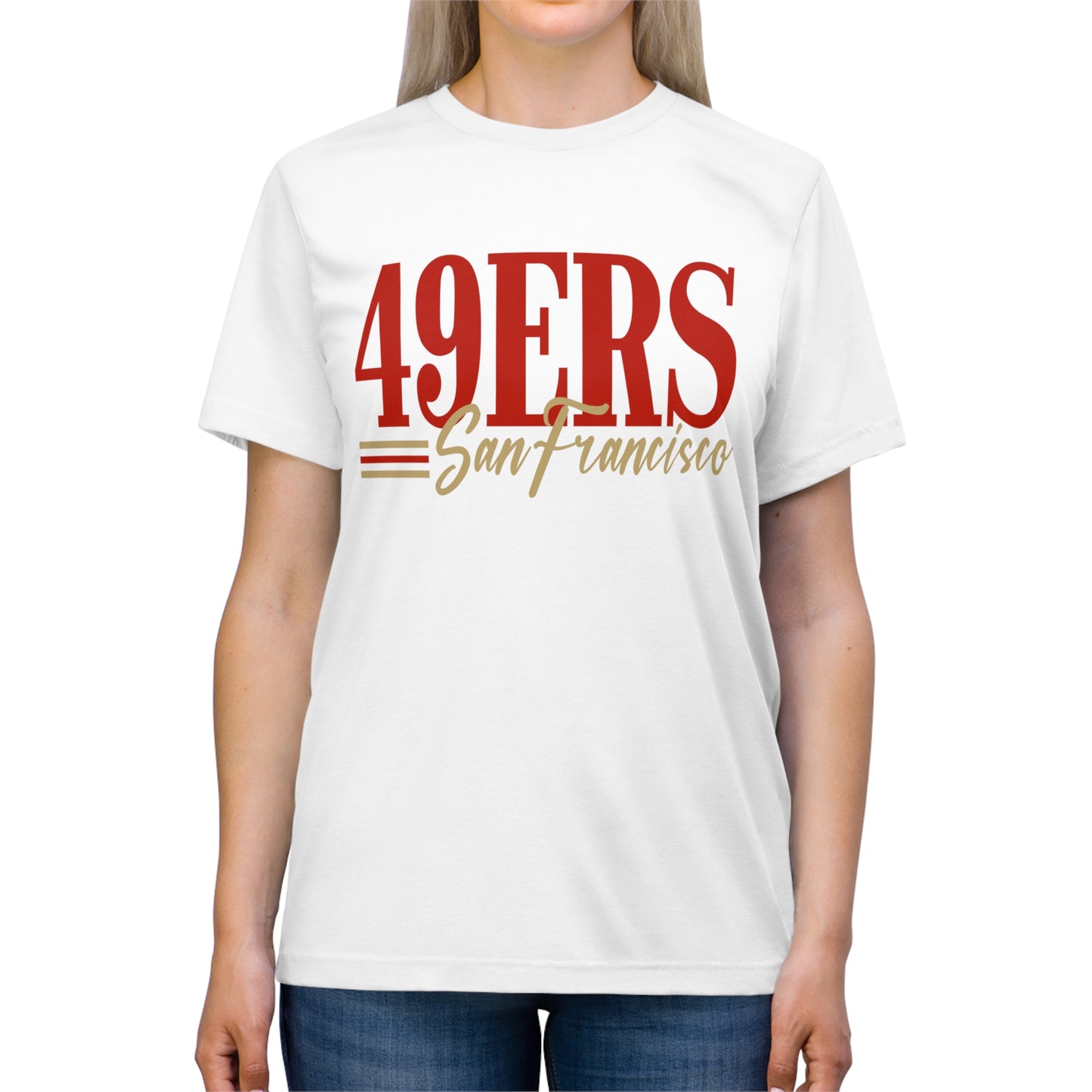 San Francisco Football Unisex Triblend Tee