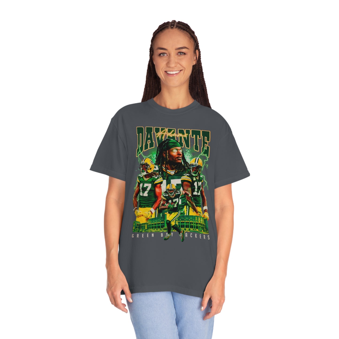 Davante Greenbay Football Unisex Garment-Dyed T-shirt