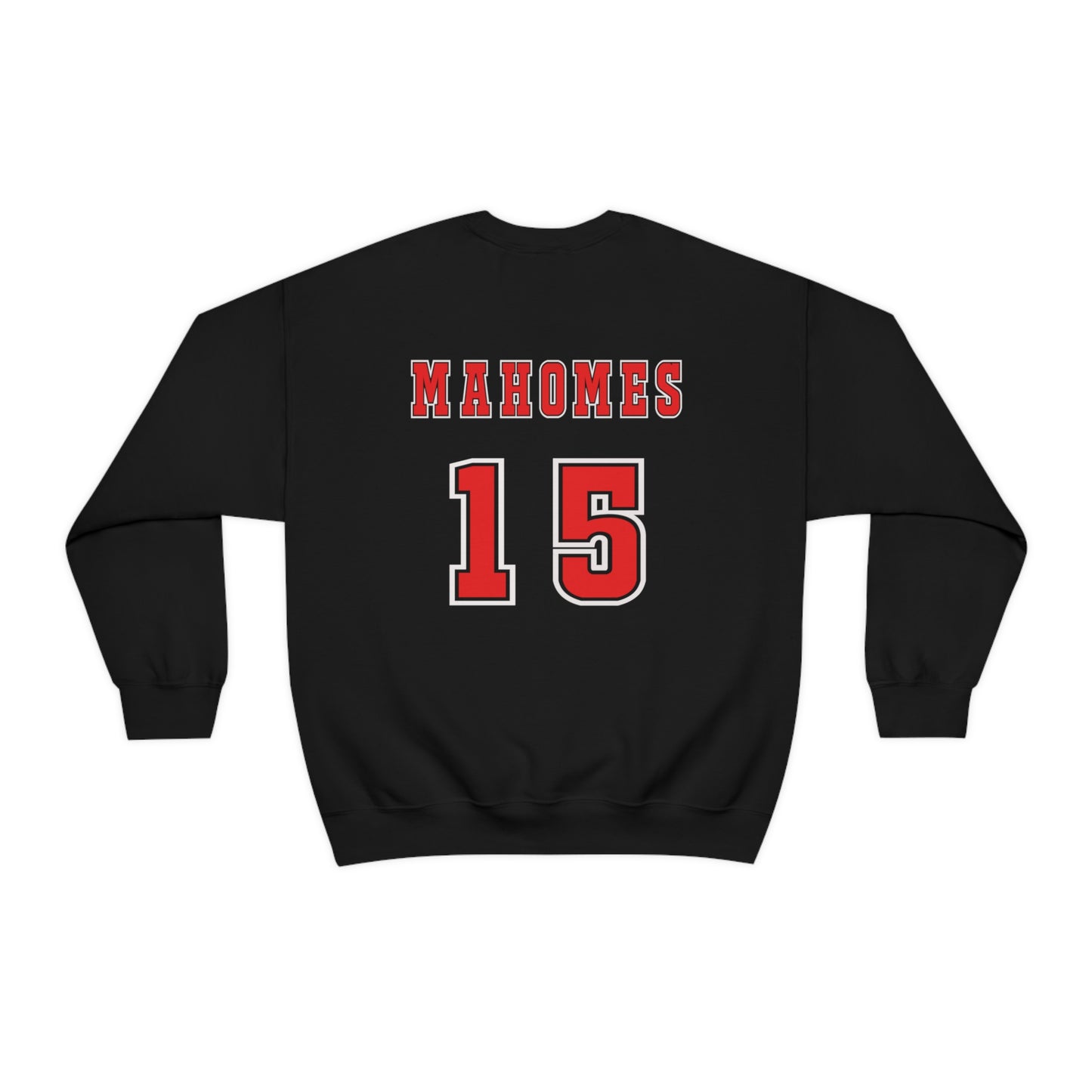 Kansas Mahomes Football Unisex Heavy Blend Crewneck Sweatshirt Front/Back Print