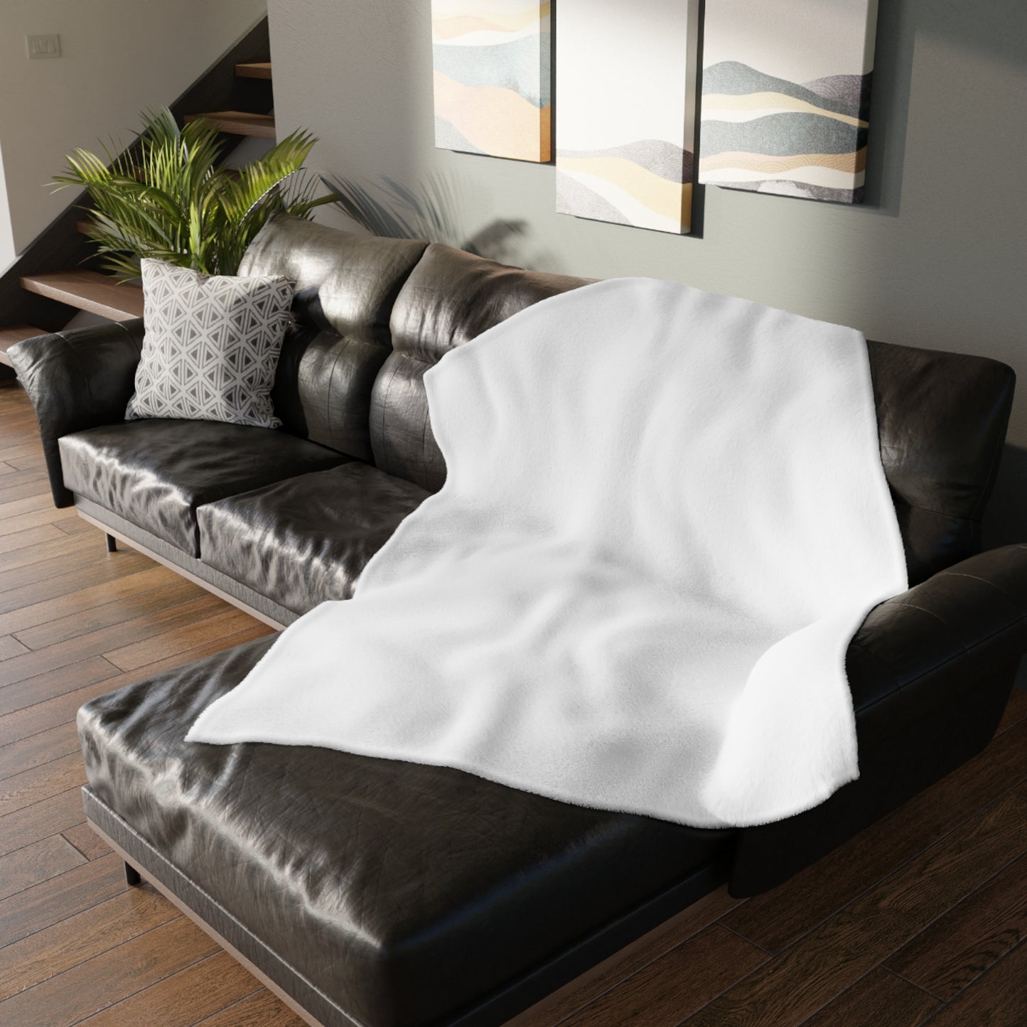 Green Bay Football Velveteen Minky Throw Blanket