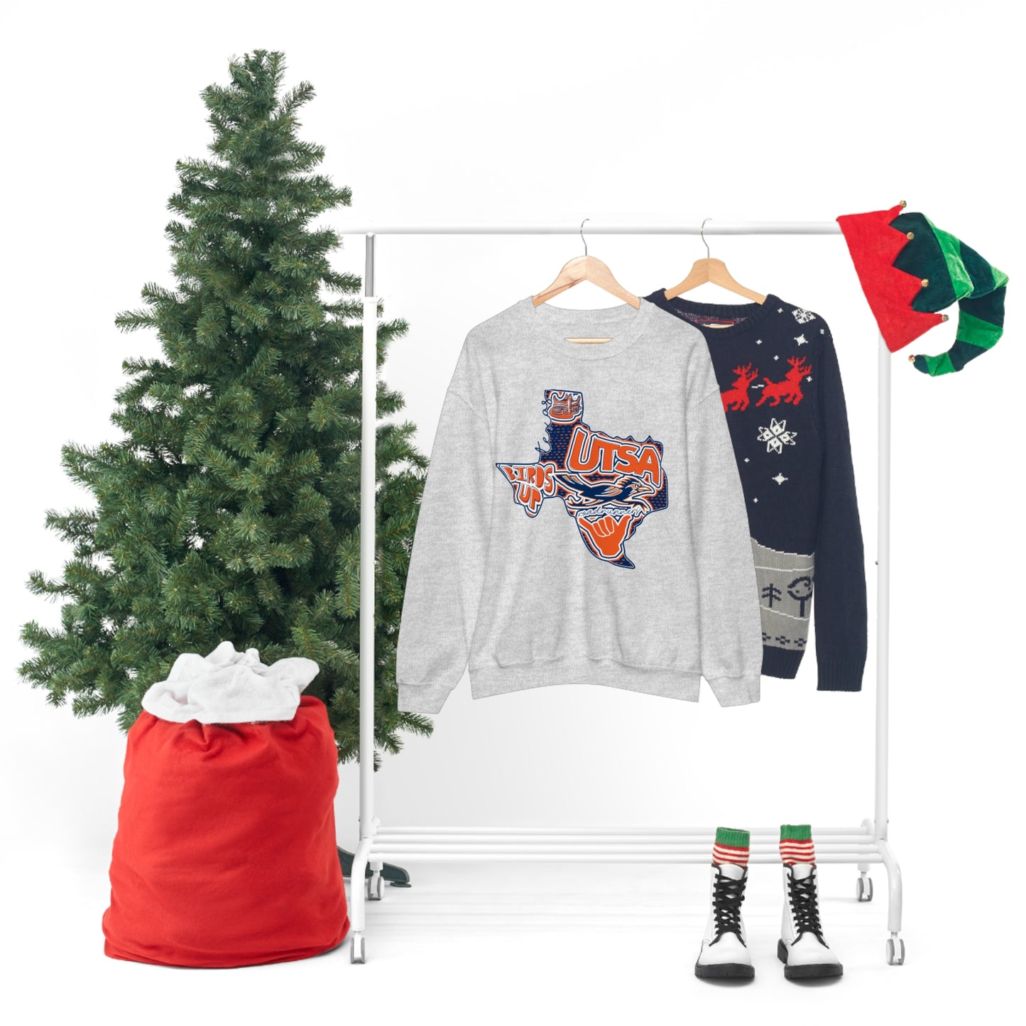 UTSA Football Unisex Heavy Blend Crewneck Sweatshirt