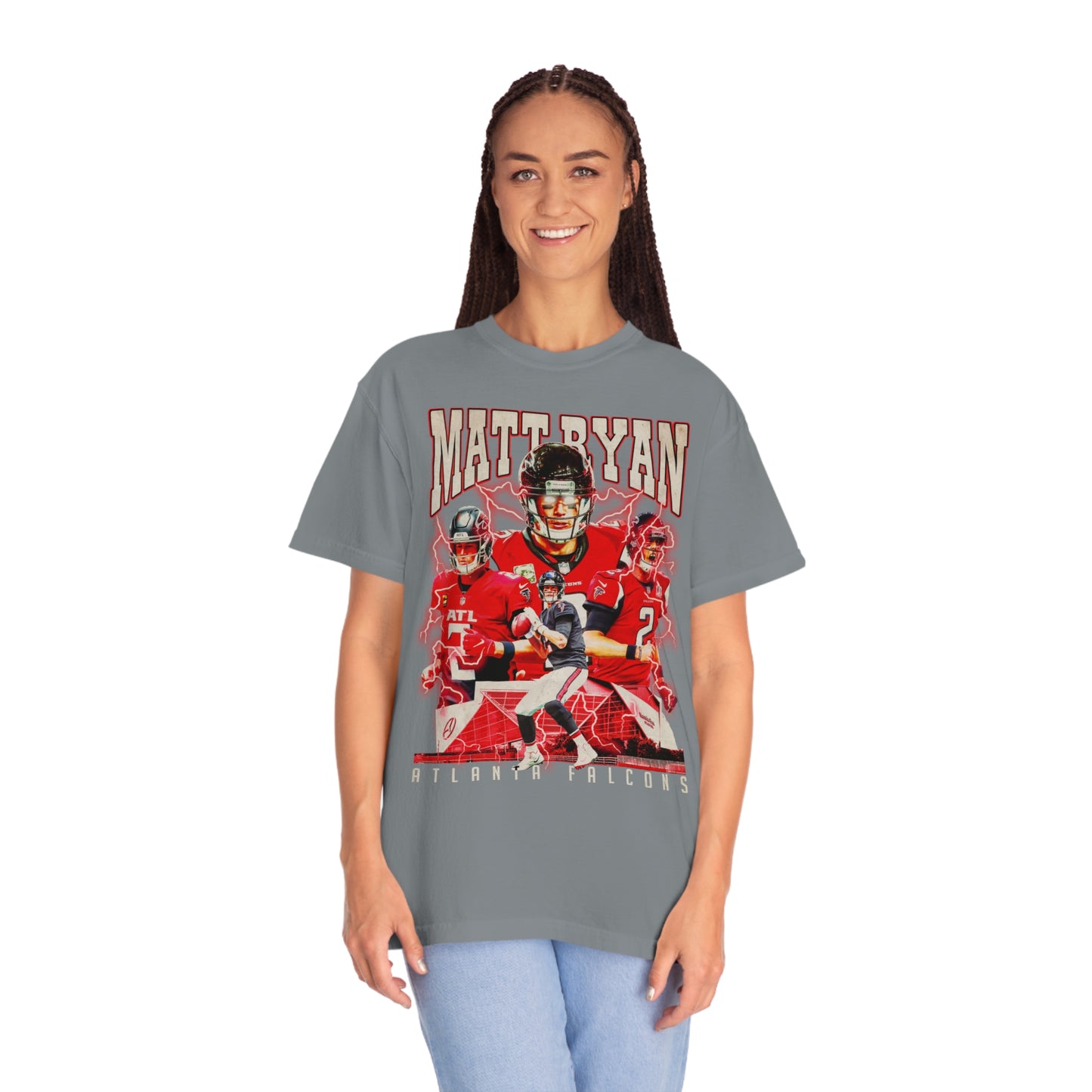 Ryan Falcons Football Unisex Garment-Dyed T-shirt