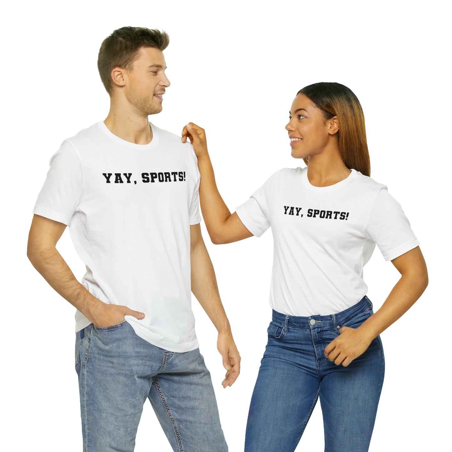 Yay, Sports! Unisex Jersey Short Sleeve Tee