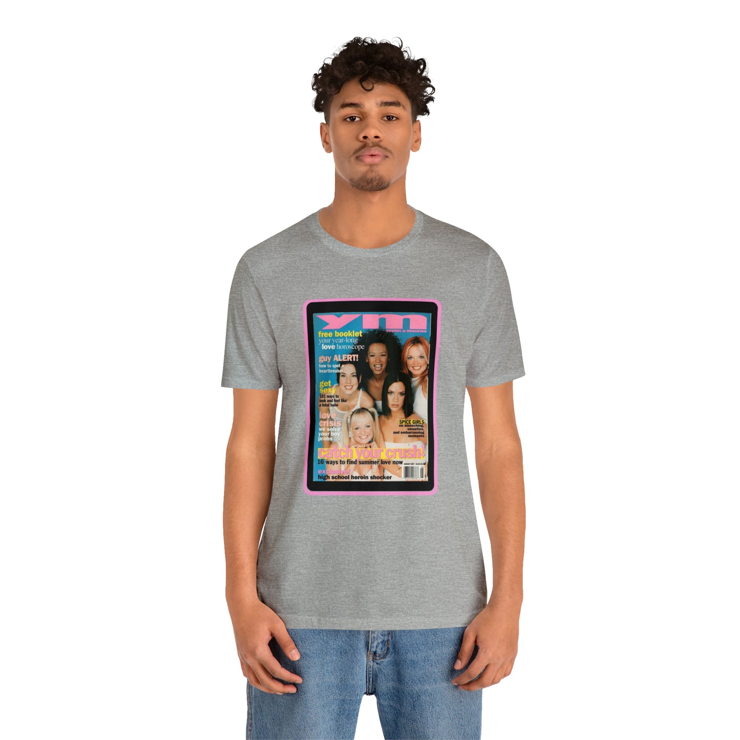 90s Throwback Spice Girls Unisex Jersey Short Sleeve Tee