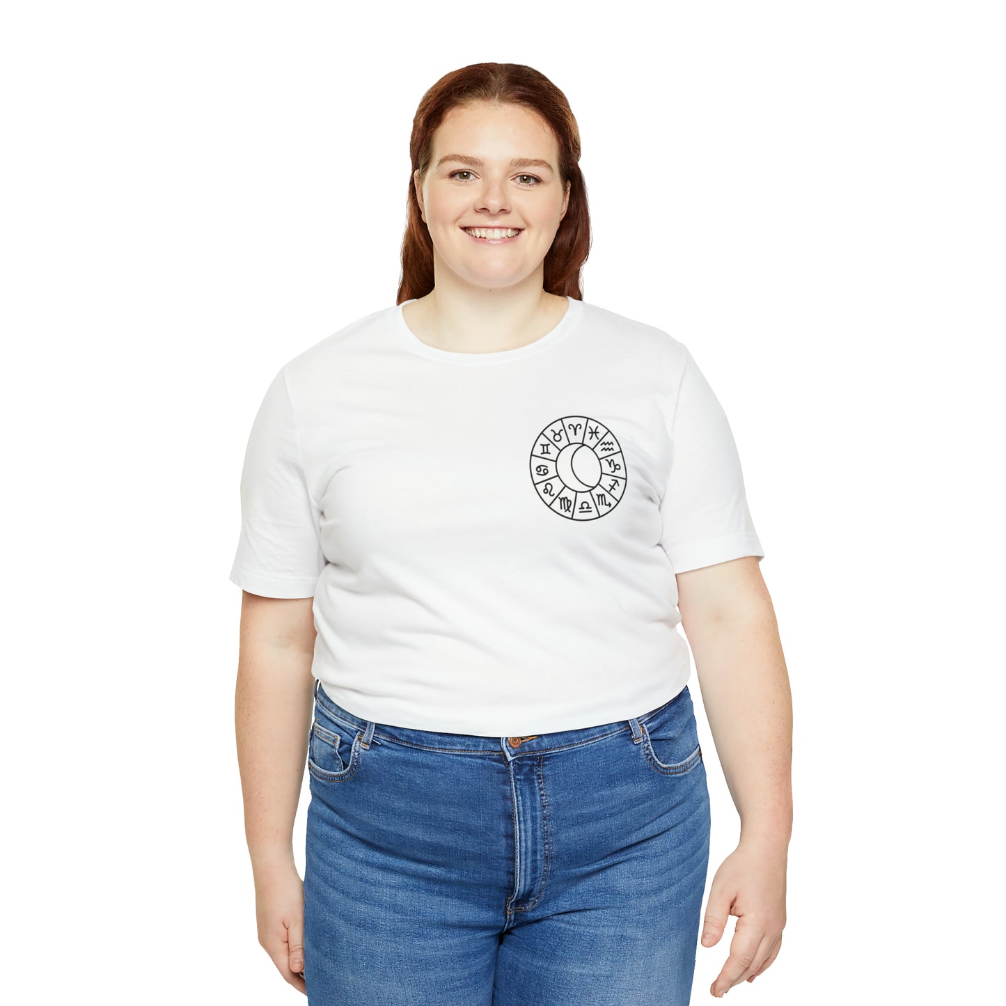 Zodiac Pisces - Astrology Unisex Jersey Short Sleeve Tee Front/Back Print