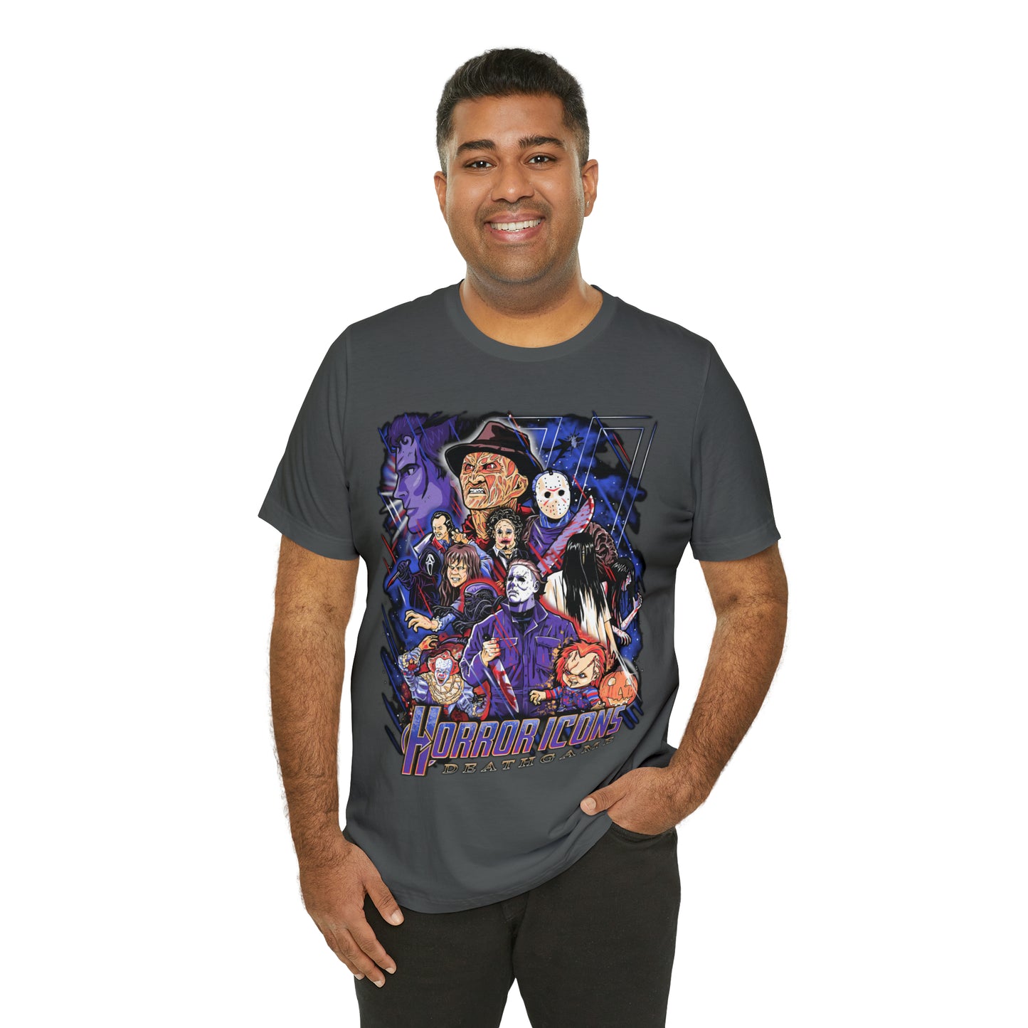 Horror Icons DeathGame | Unisex Jersey Short Sleeve Tee