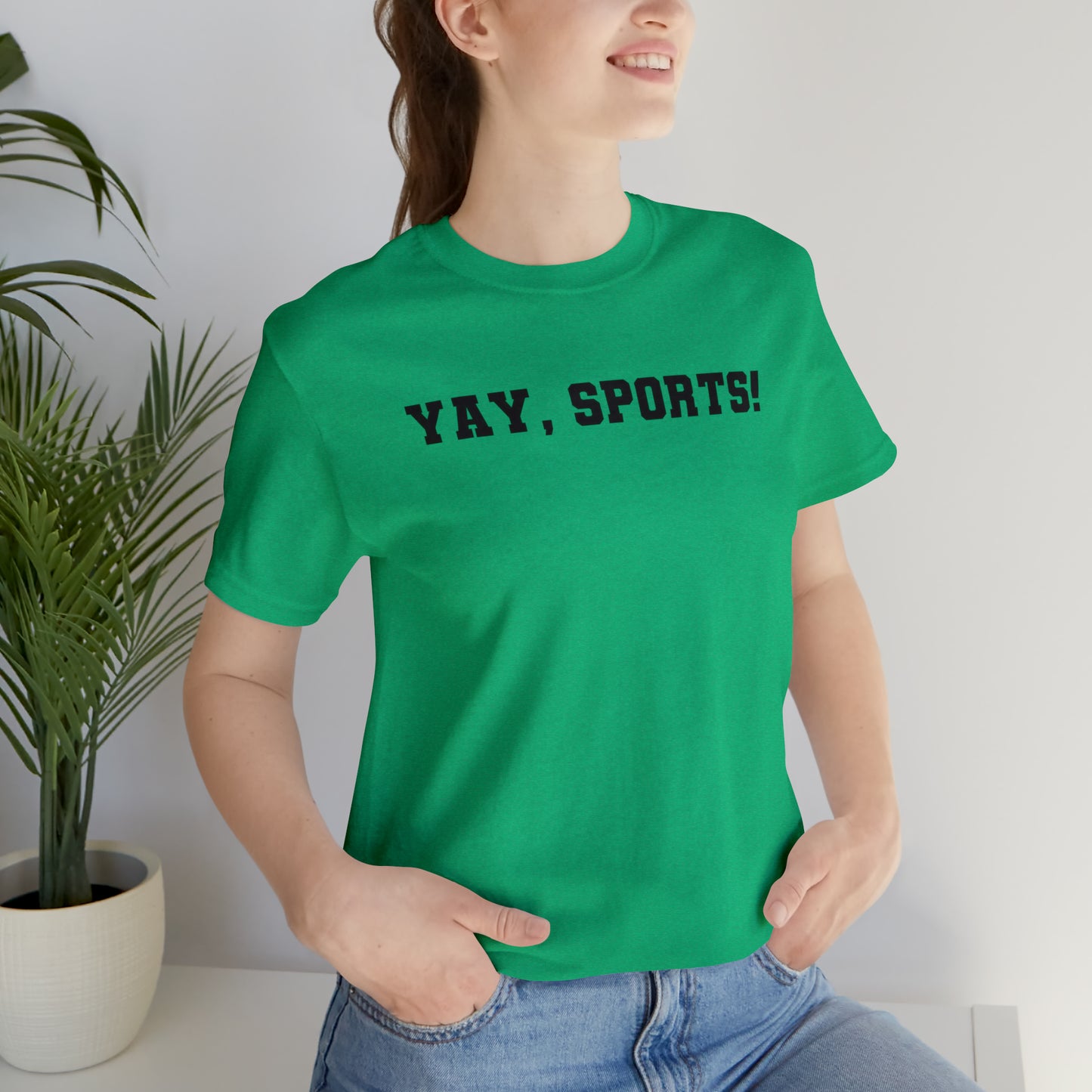Yay, Sports! Unisex Jersey Short Sleeve Tee