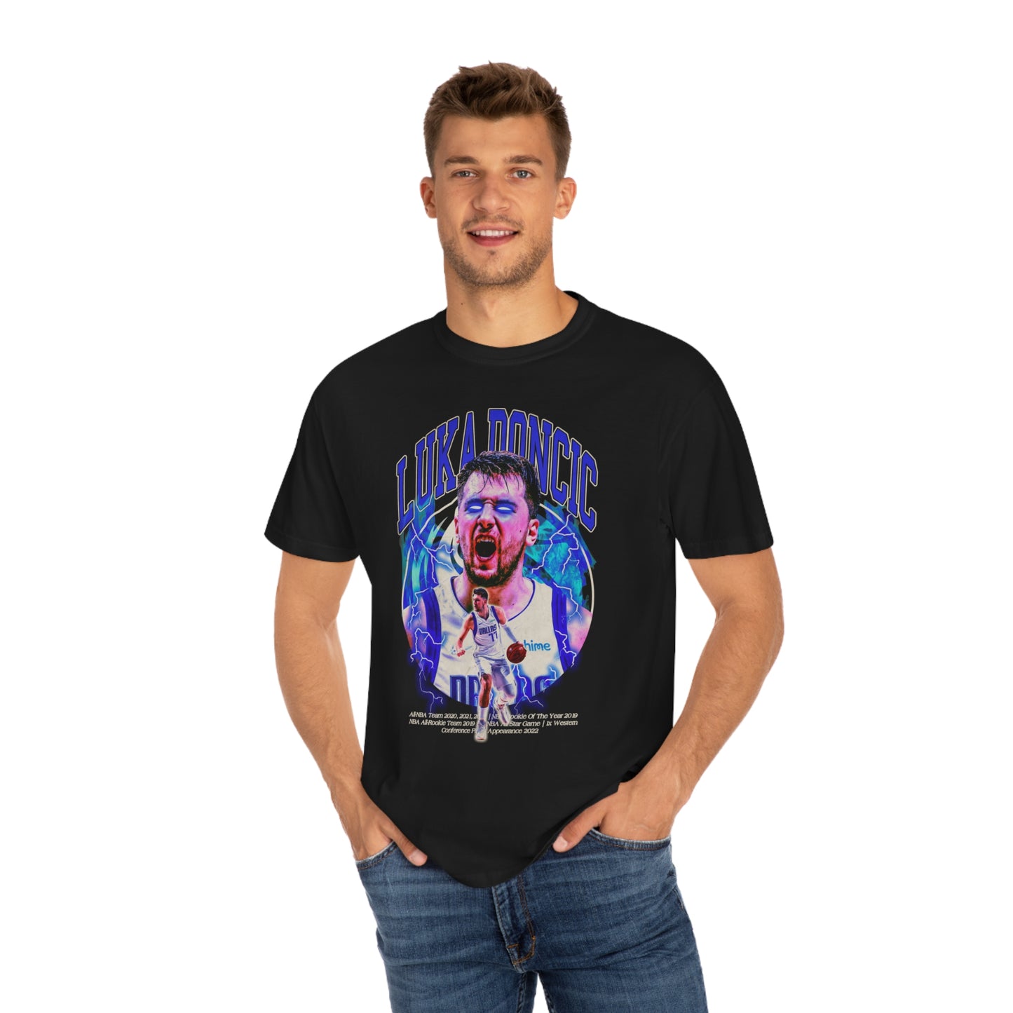 Luca Doncic Basketball Unisex Garment-Dyed T-shirt
