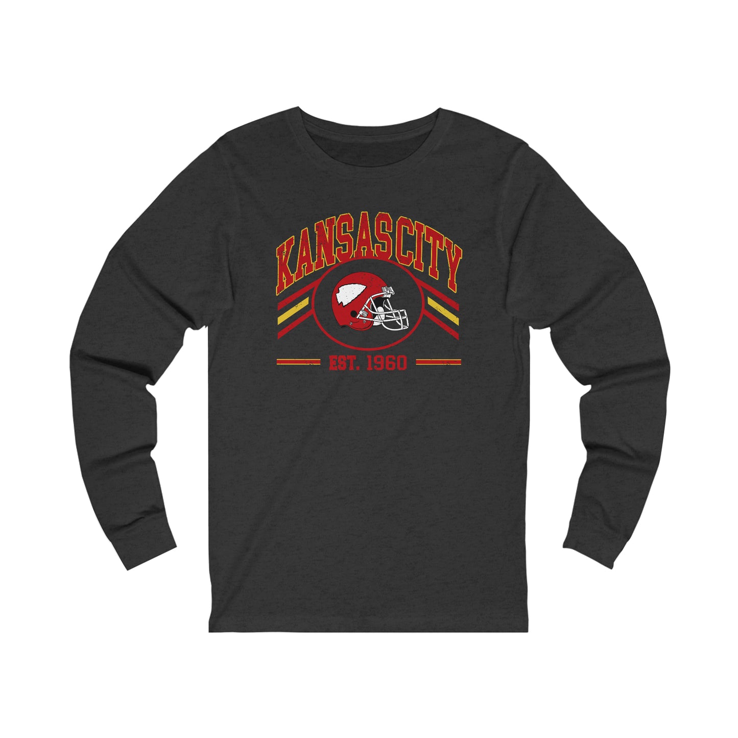 Kansas City Football Unisex Jersey Long Sleeve Tee