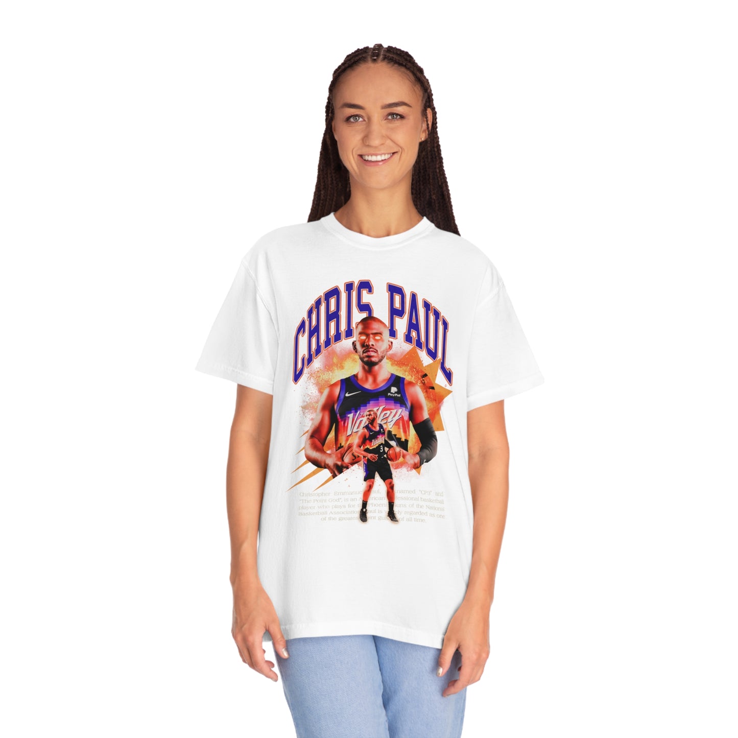 Chris Paul Basketball Unisex Garment-Dyed T-shirt