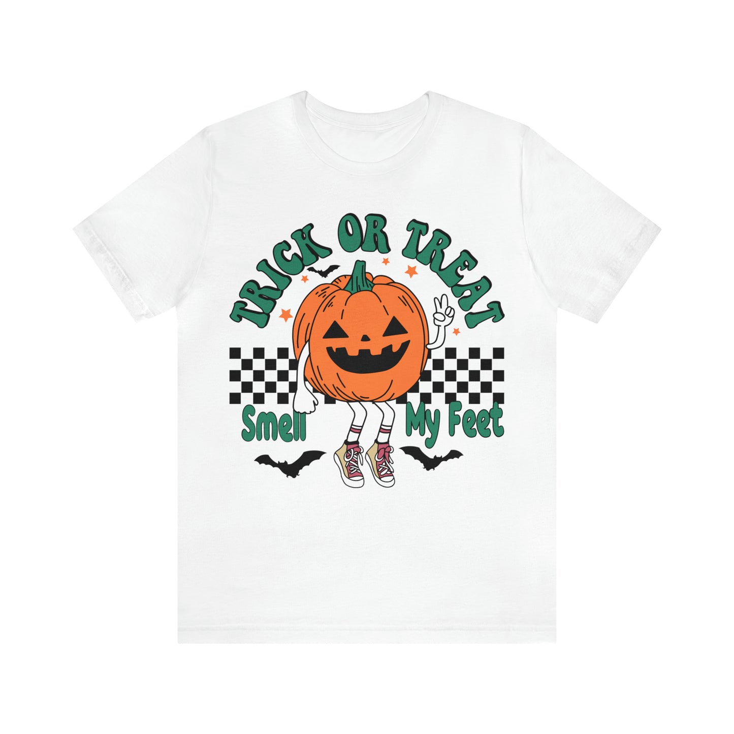 Trick or Treat Smell My Feet | Unisex Jersey Short Sleeve Tee