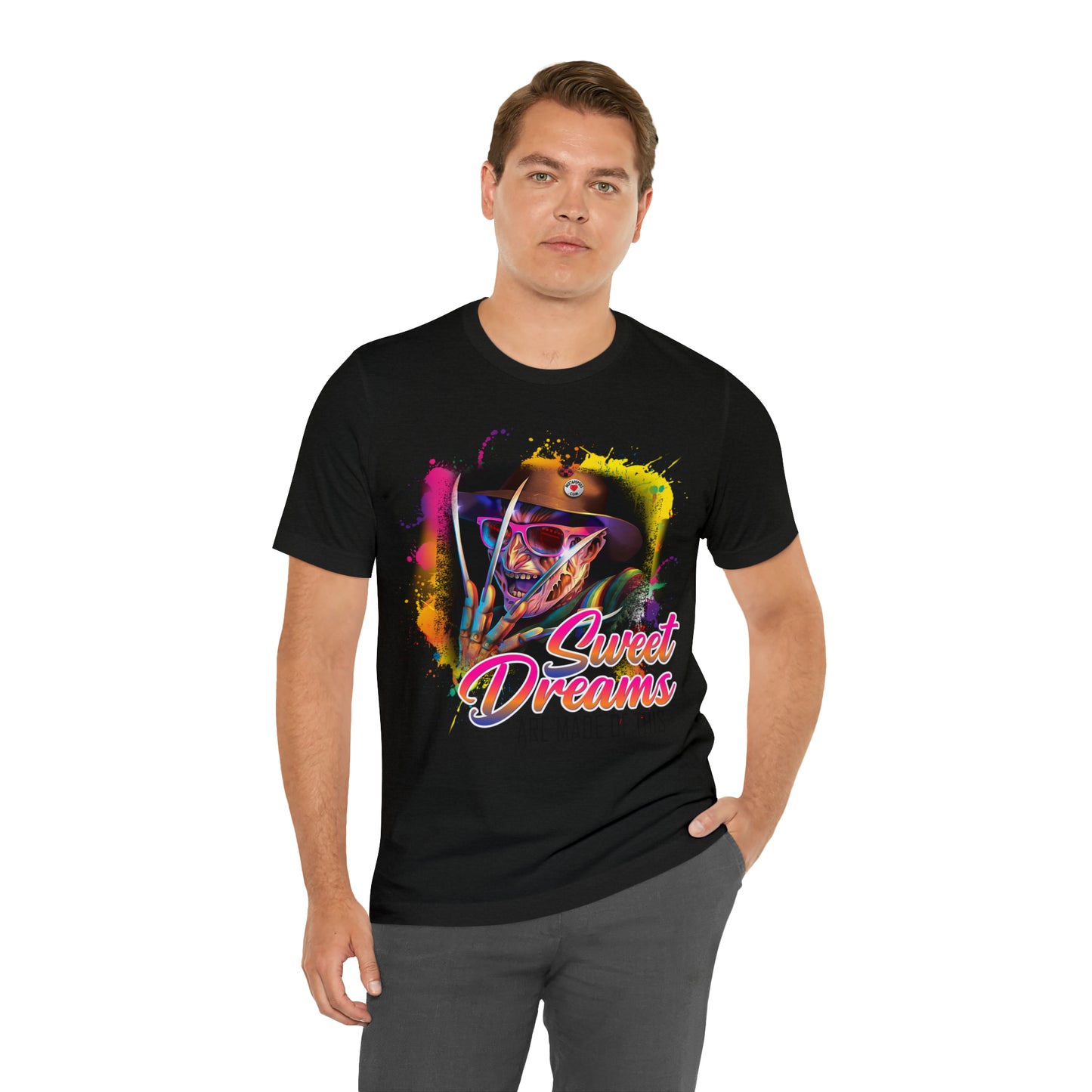 Freddy Krueger Sweet Dreams | Unisex Jersey Short Sleeve Tee