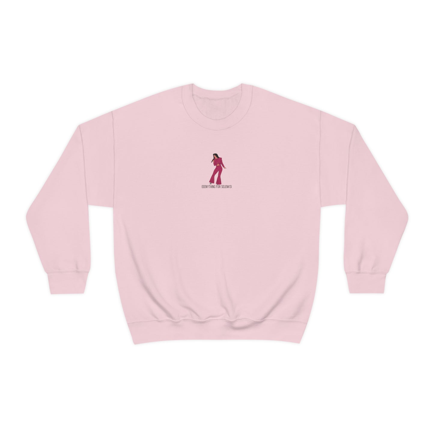 Eeeenything For Selenas Unisex Heavy Blend Crewneck Sweatshirt