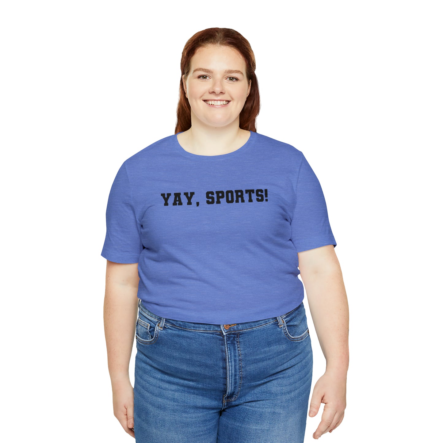 Yay, Sports! Unisex Jersey Short Sleeve Tee