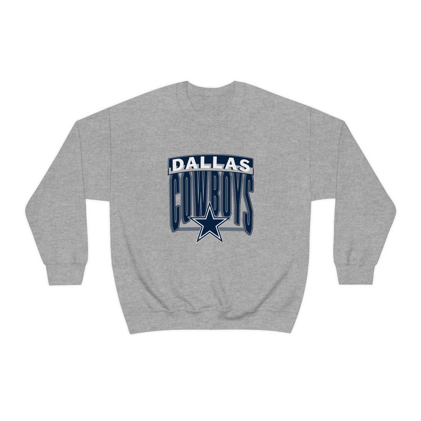 Dallas Cowboys Football Unisex Heavy Blend Crewneck Sweatshirt