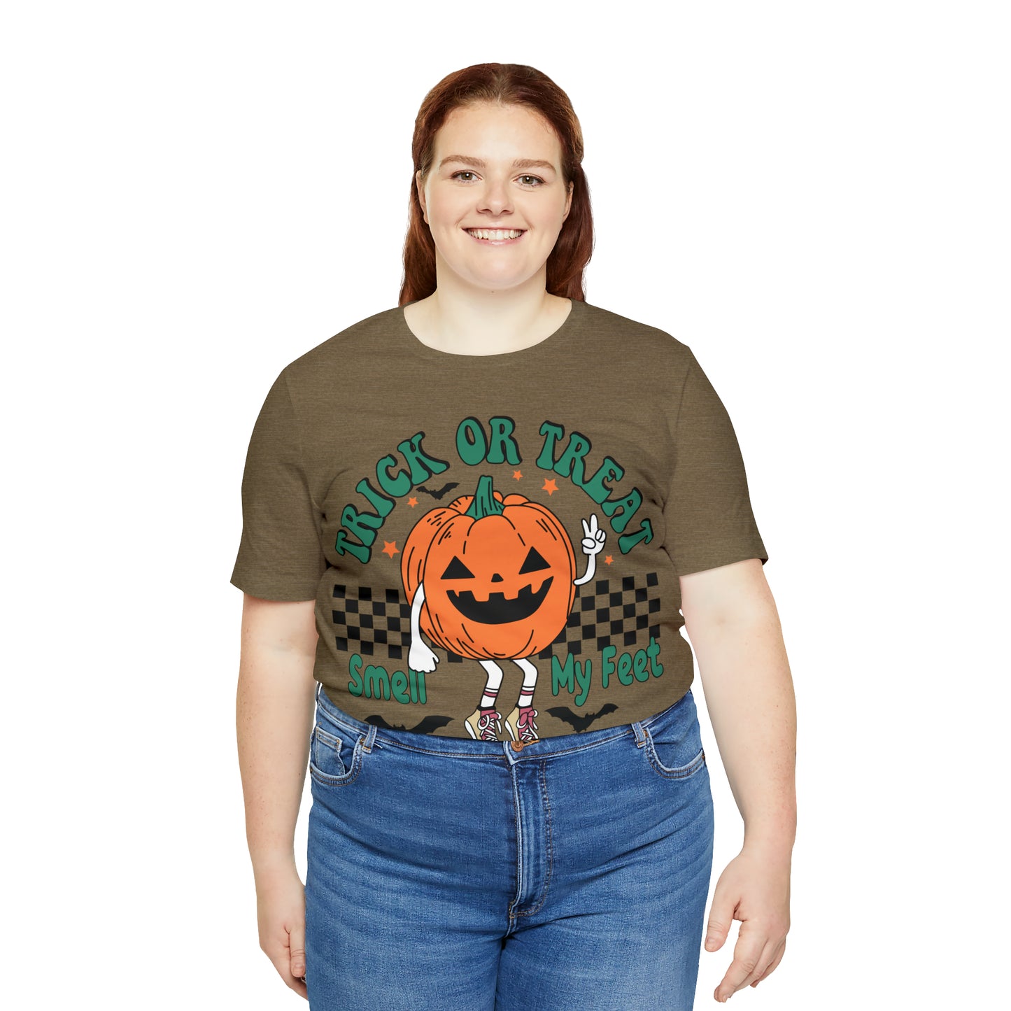 Trick or Treat Smell My Feet | Unisex Jersey Short Sleeve Tee