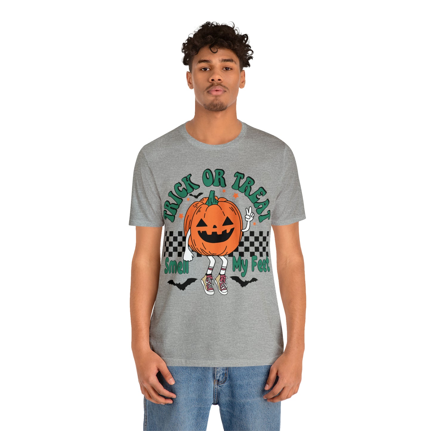 Trick or Treat Smell My Feet | Unisex Jersey Short Sleeve Tee
