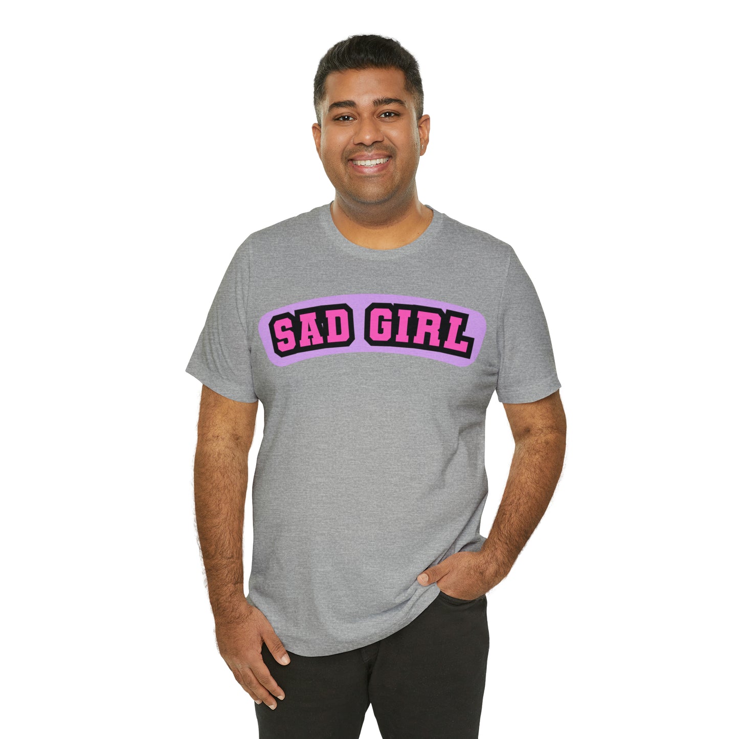 Sad Girl | Unisex Jersey Short Sleeve Tee
