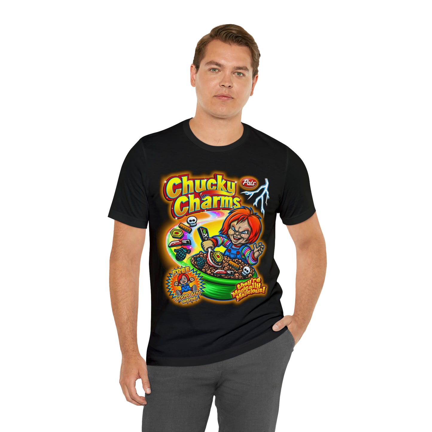 Chucky Charms | Unisex Jersey Short Sleeve Tee