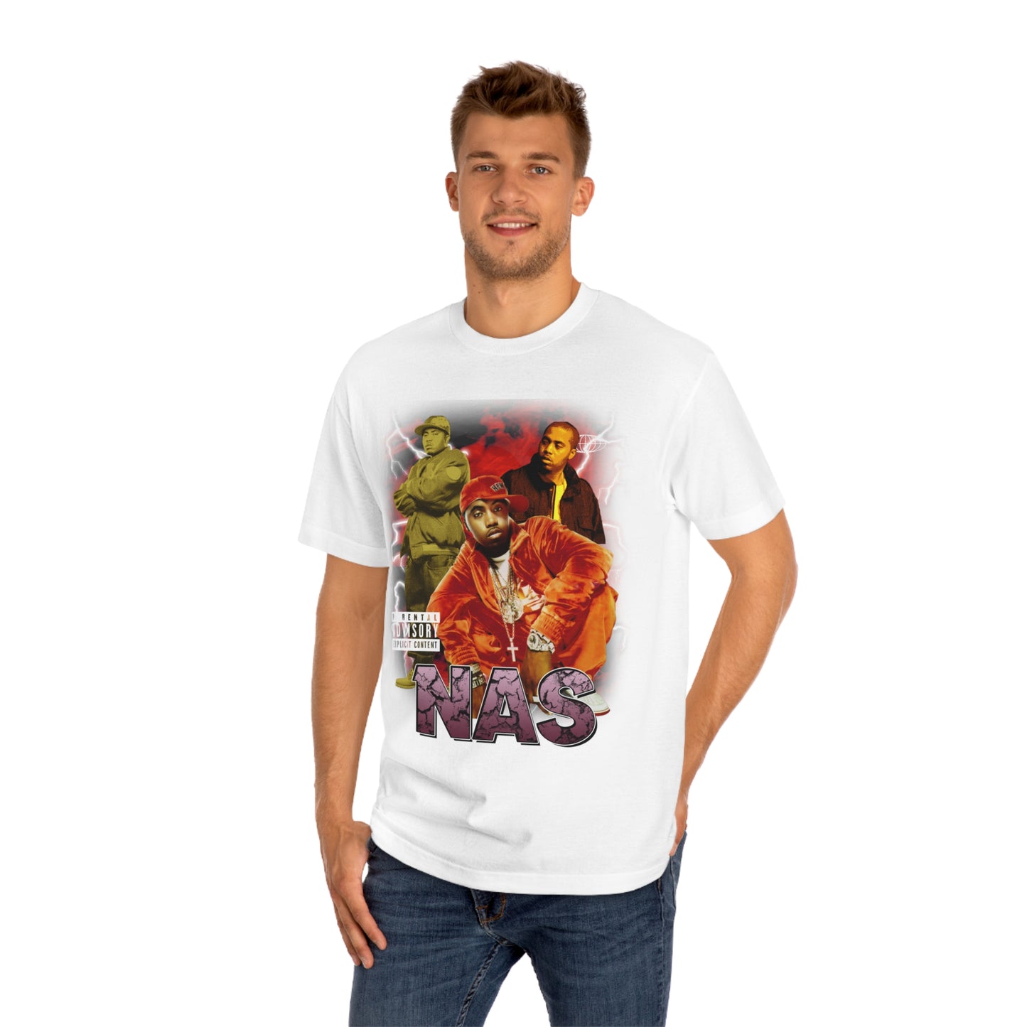 Rap/HipHop Throwback Inspired Nas Unisex Classic Tee
