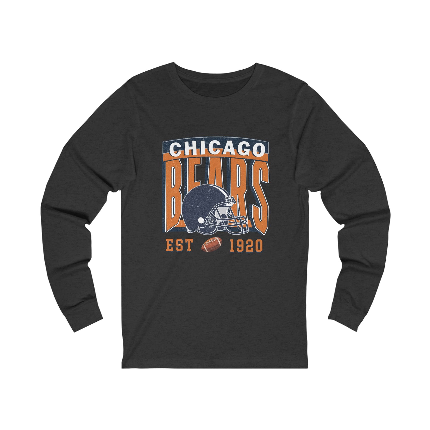 Chicago Bears Football Unisex Jersey Long Sleeve Tee