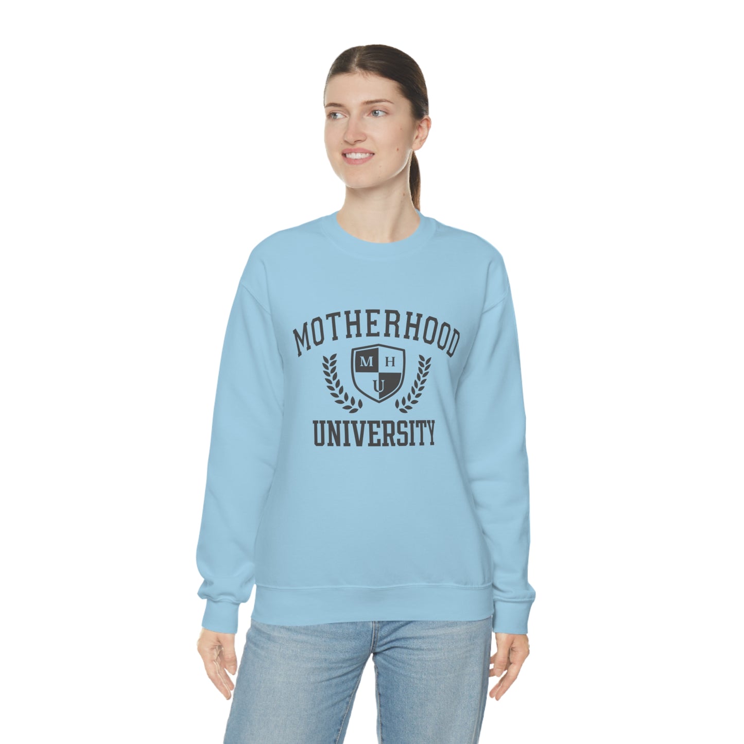 Motherhood University Unisex DryBlend® Crewneck Sweatshirt