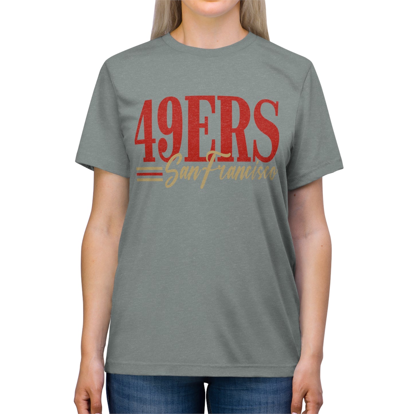 San Francisco Football Unisex Triblend Tee