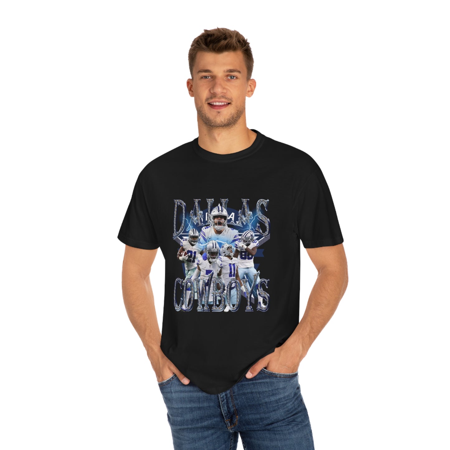 Dallas Cowboys Football Unisex Garment-Dyed T-shirt