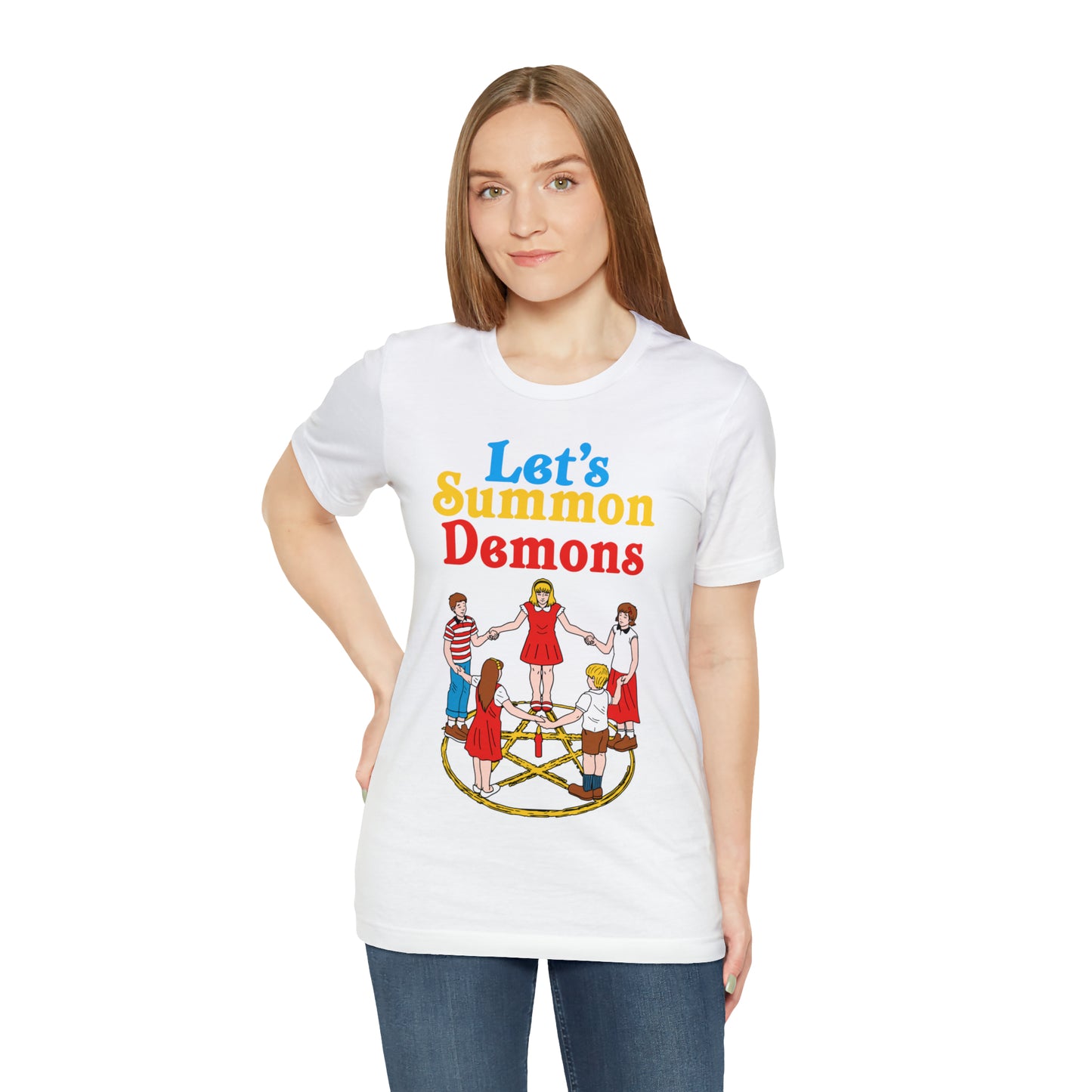 Let's Summon Demons | Unisex Jersey Short Sleeve Tee