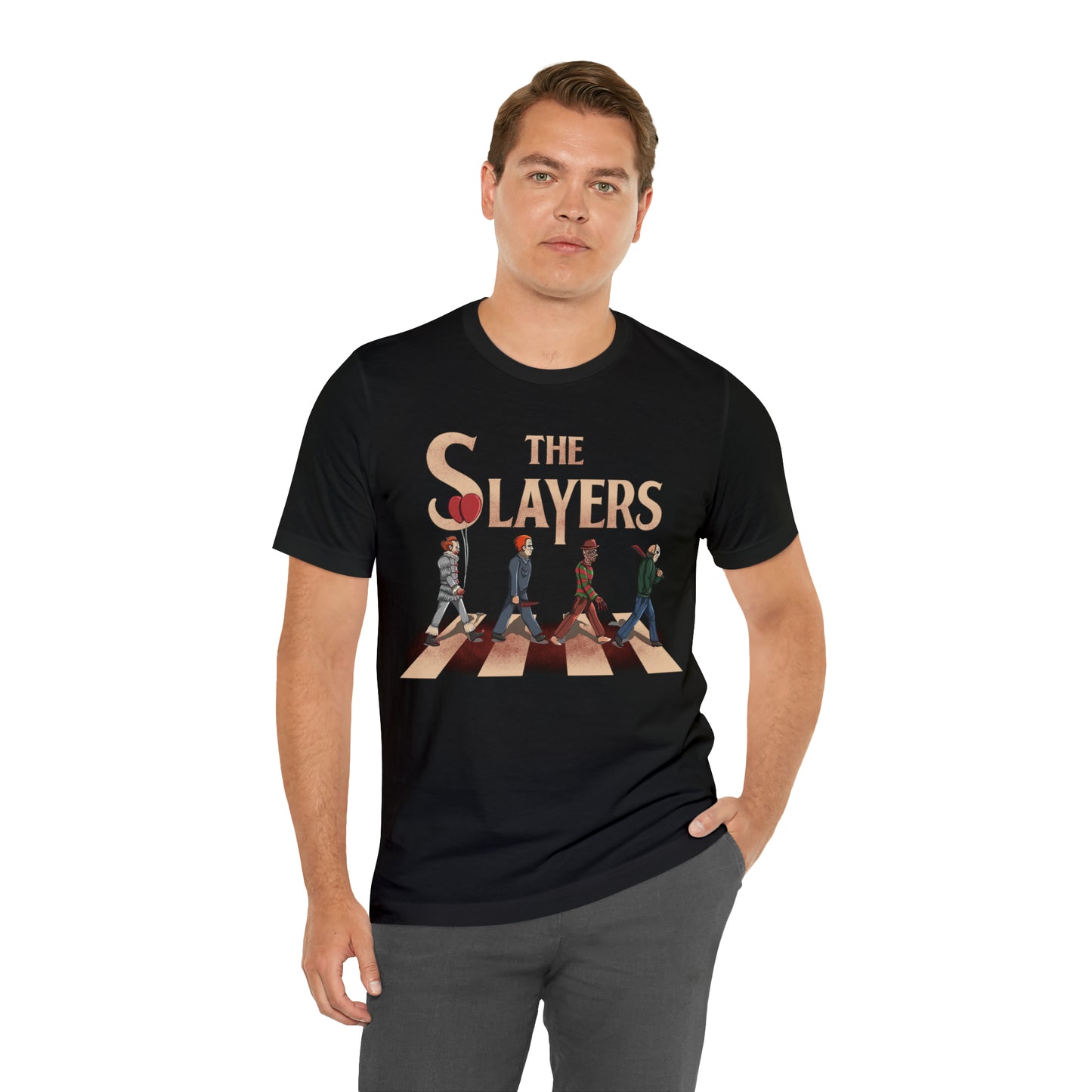 The Slayers Horror Character | Unisex Jersey Short Sleeve Tee