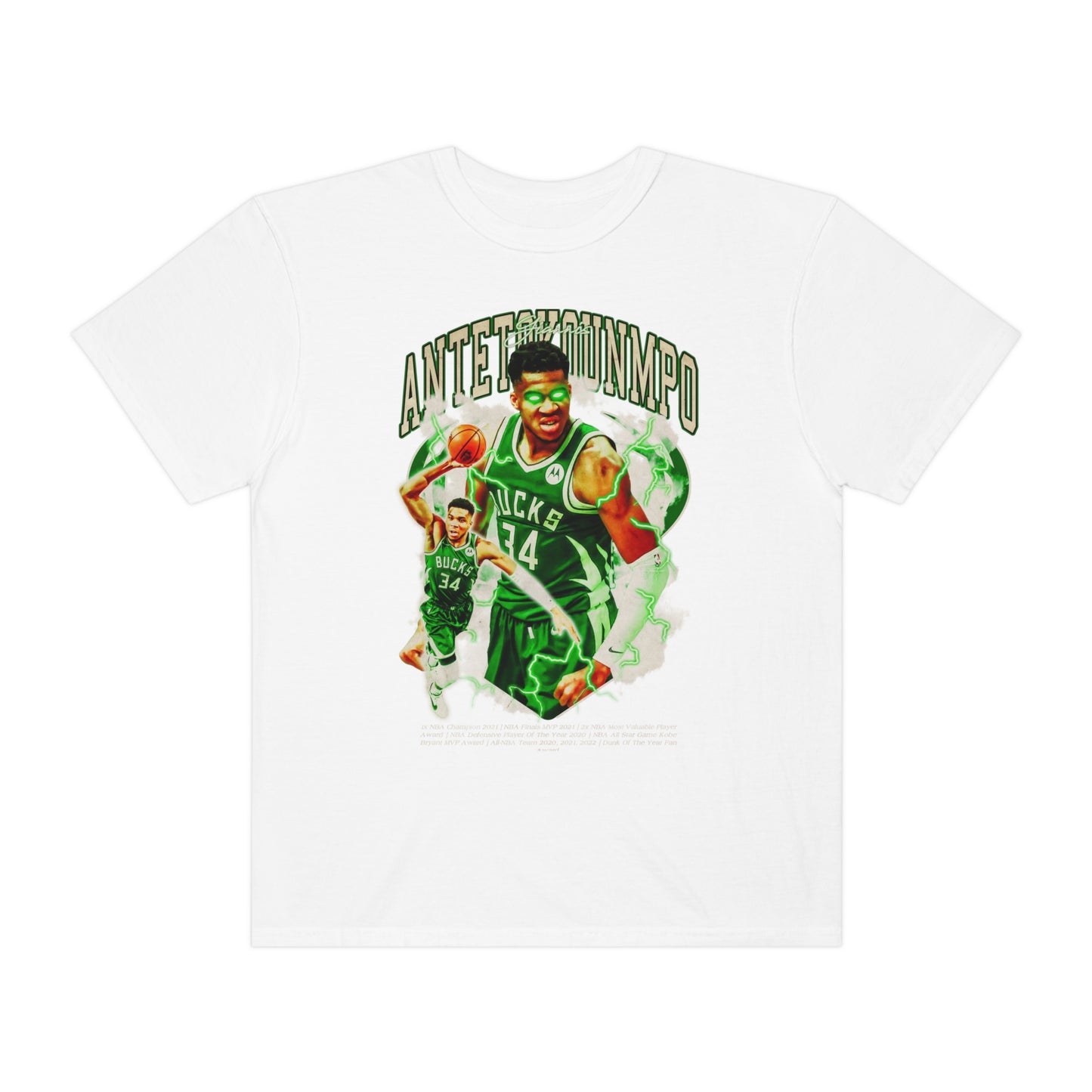 Antetokounmpo Basketball Unisex Garment-Dyed T-shirt