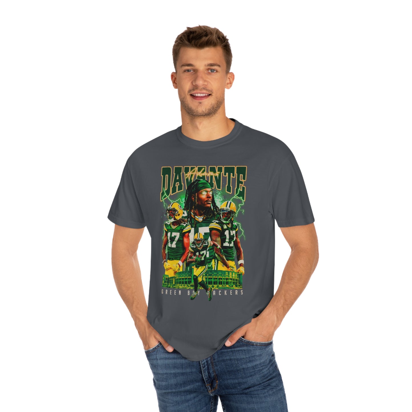 Davante Greenbay Football Unisex Garment-Dyed T-shirt