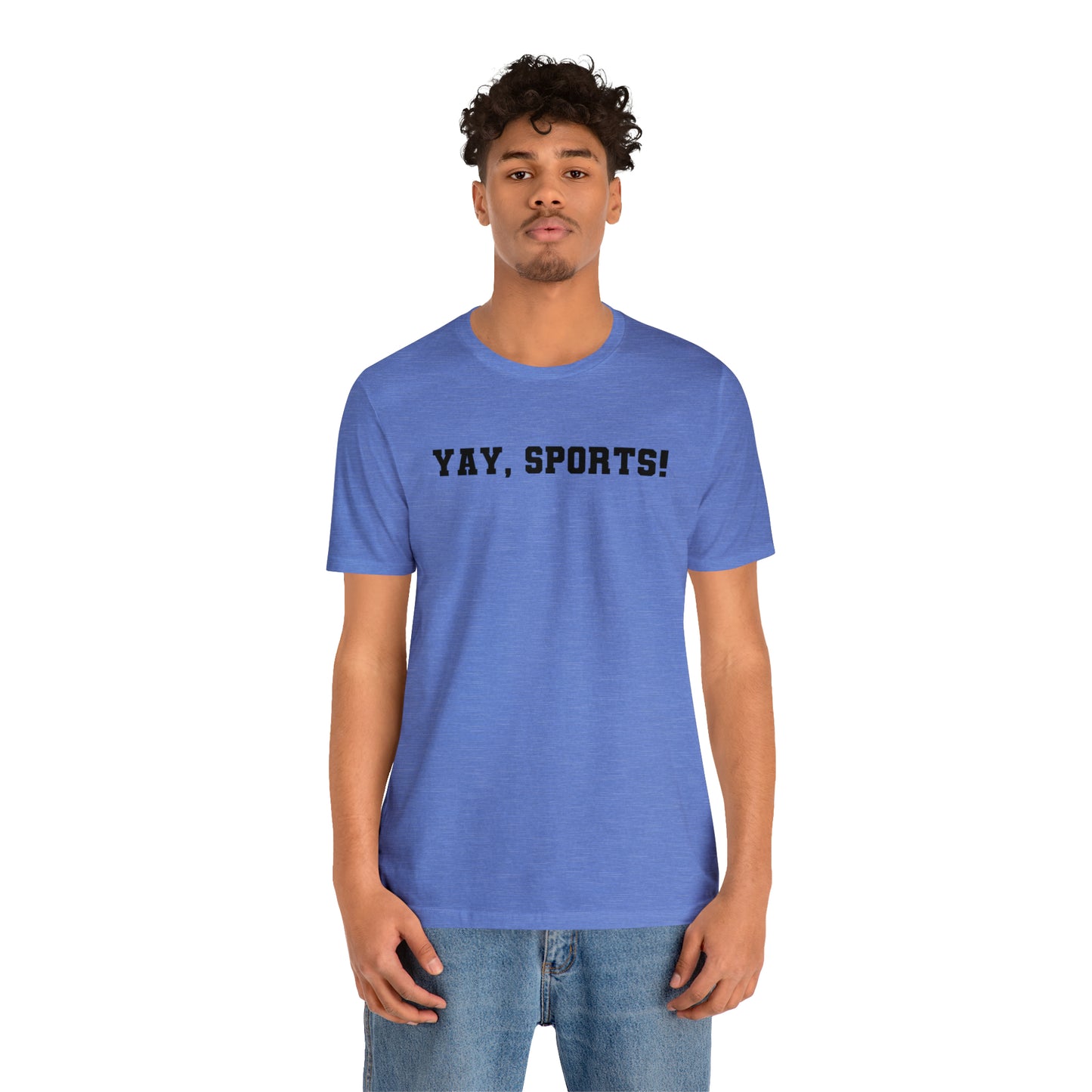 Yay, Sports! Unisex Jersey Short Sleeve Tee