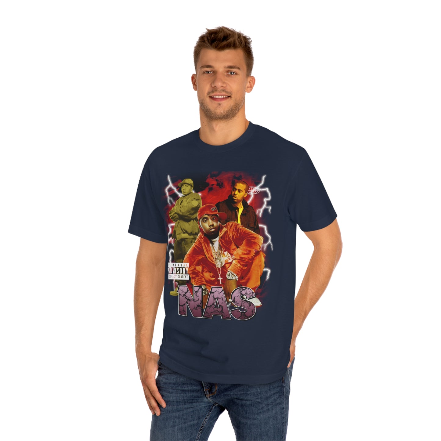 Rap/HipHop Throwback Inspired Nas Unisex Classic Tee