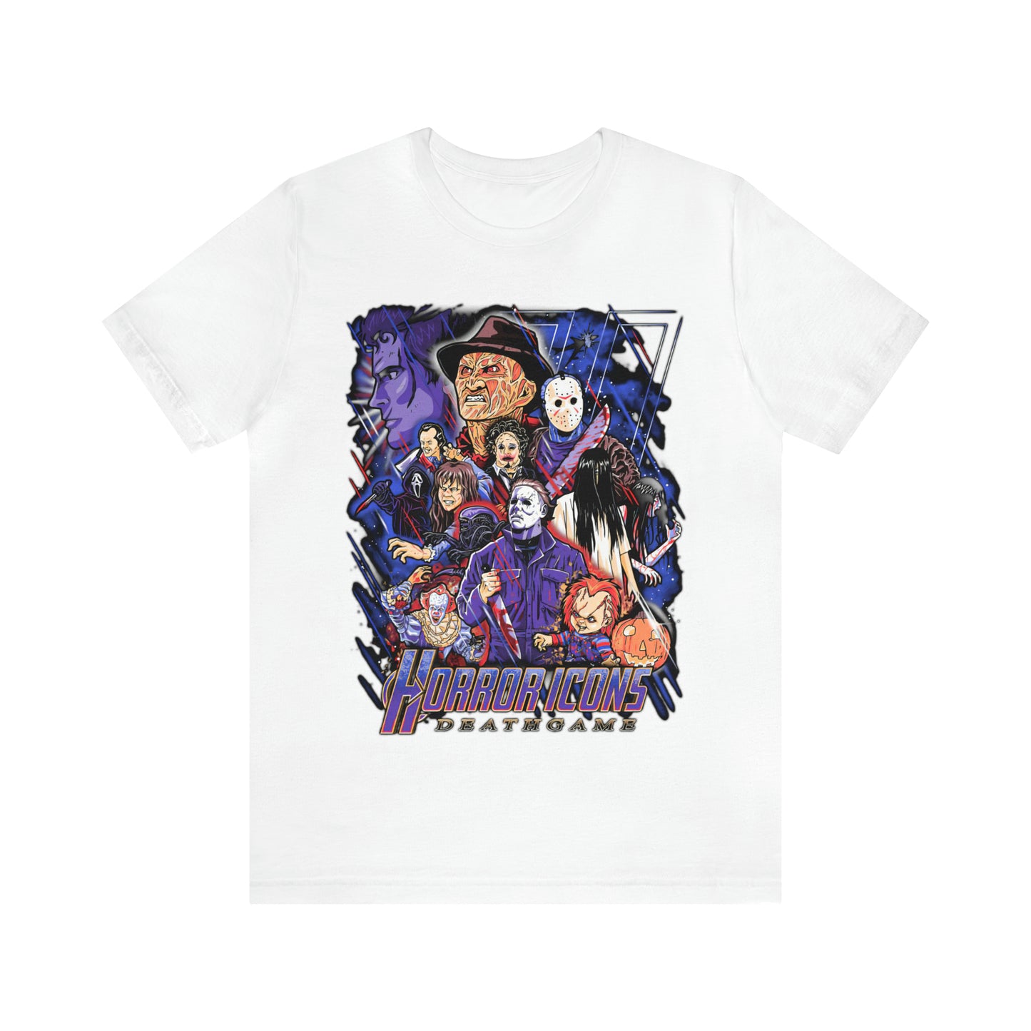 Horror Icons DeathGame | Unisex Jersey Short Sleeve Tee