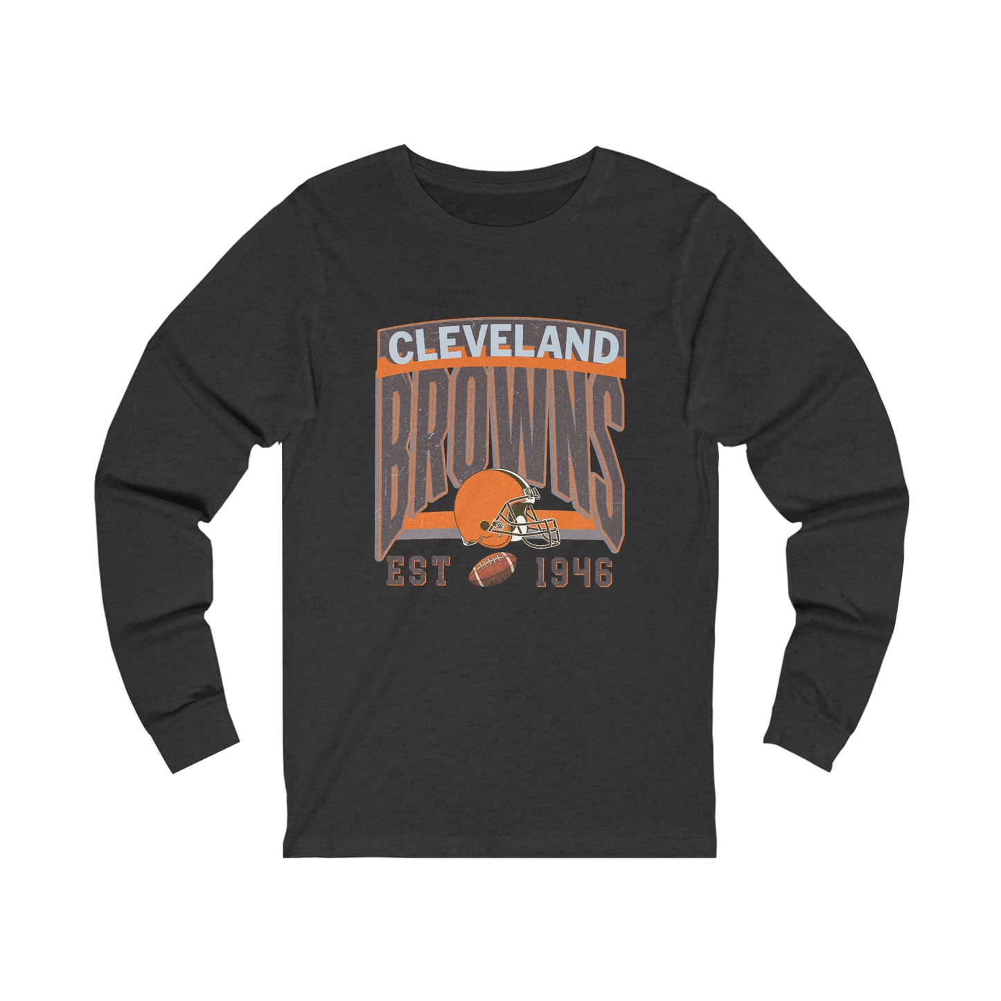 Cleveland Football Unisex Jersey Long Sleeve Tee