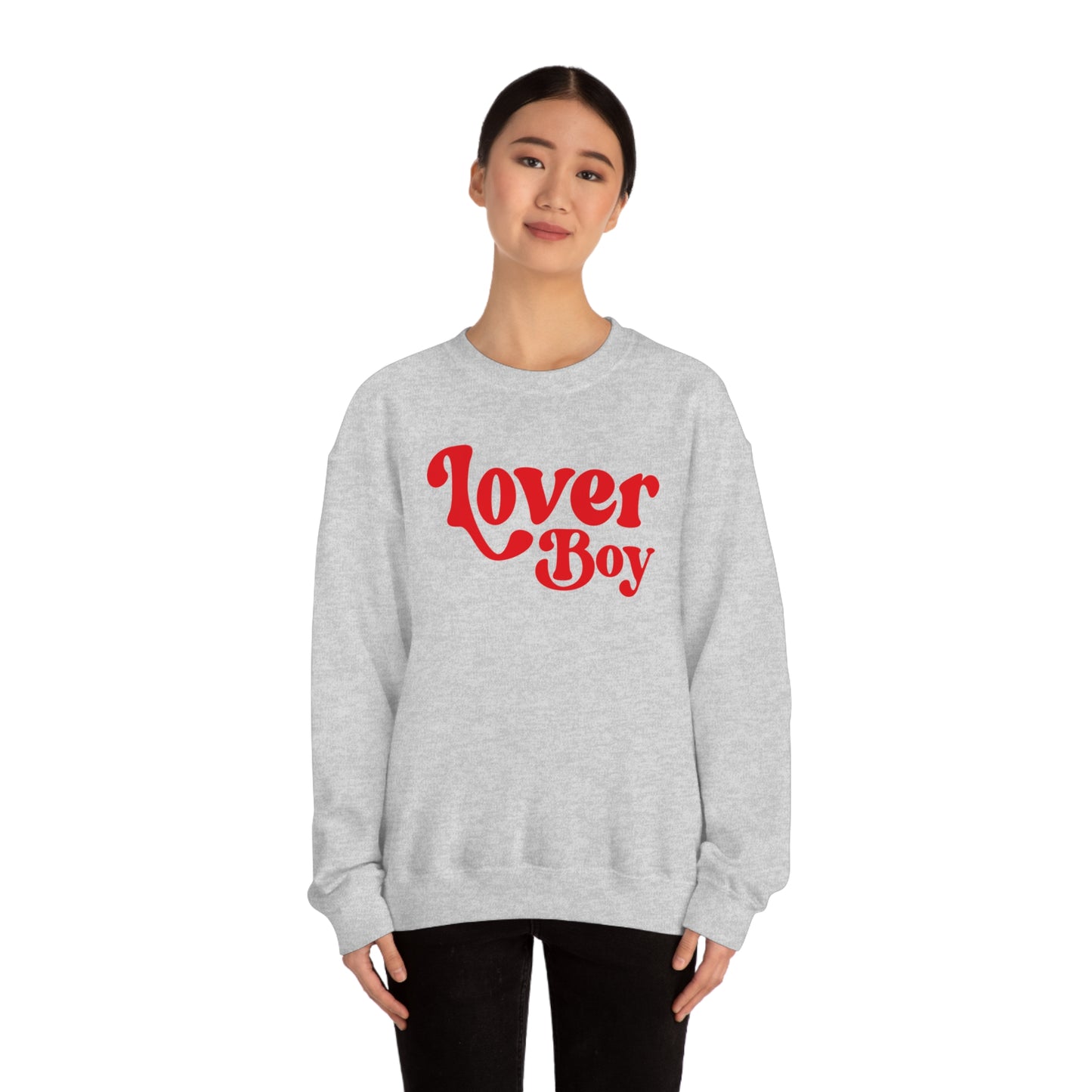 Lover Boy Valentines Day Unisex Heavy Blend Crewneck Sweatshirt