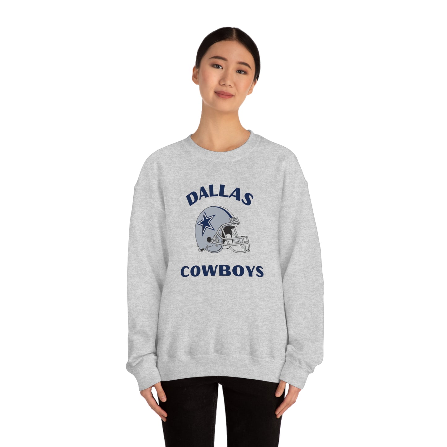 Dallas Cowboys Football Unisex Heavy Blend Crewneck Sweatshirt