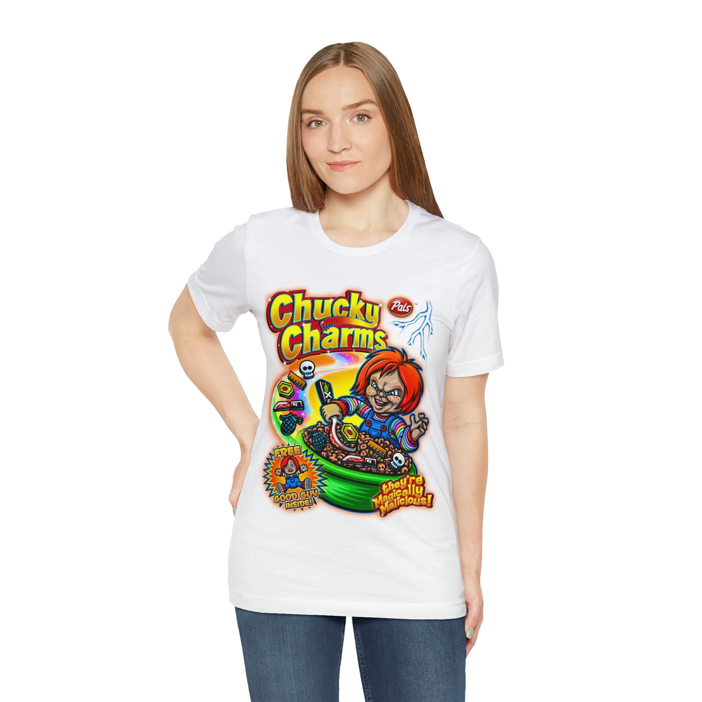 Chucky Charms | Unisex Jersey Short Sleeve Tee