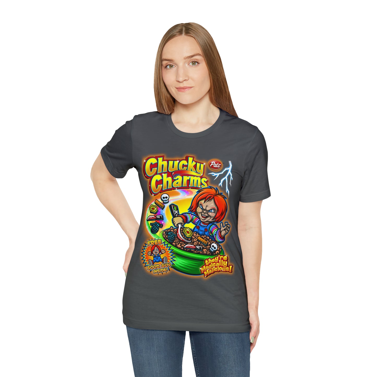 Chucky Charms | Unisex Jersey Short Sleeve Tee