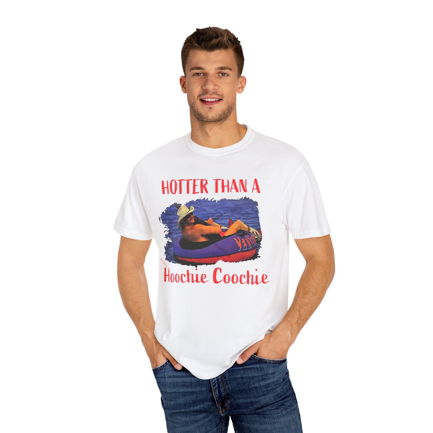 Hoochie Coochie Unisex Garment-Dyed T-shirt