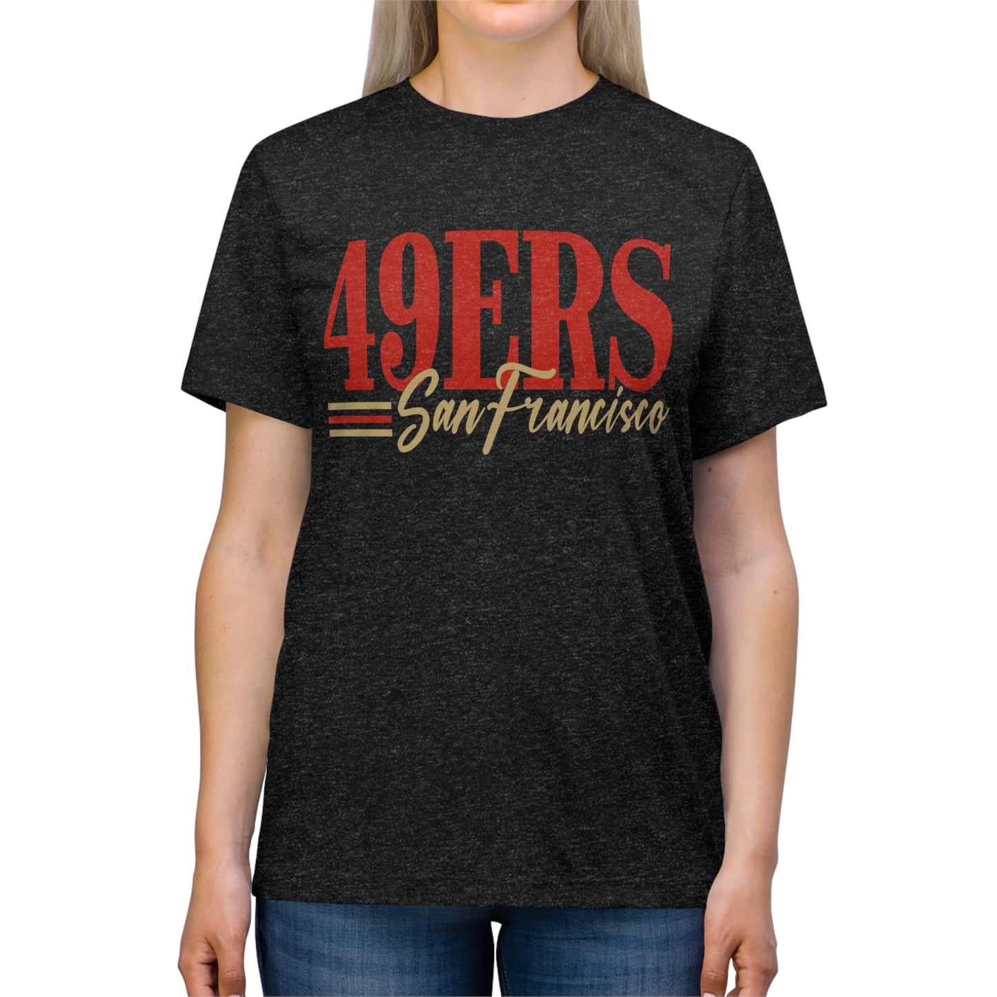San Francisco Football Unisex Triblend Tee